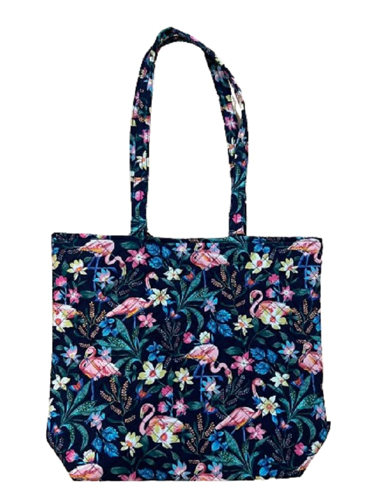 Flamingo Garden Tote Bag