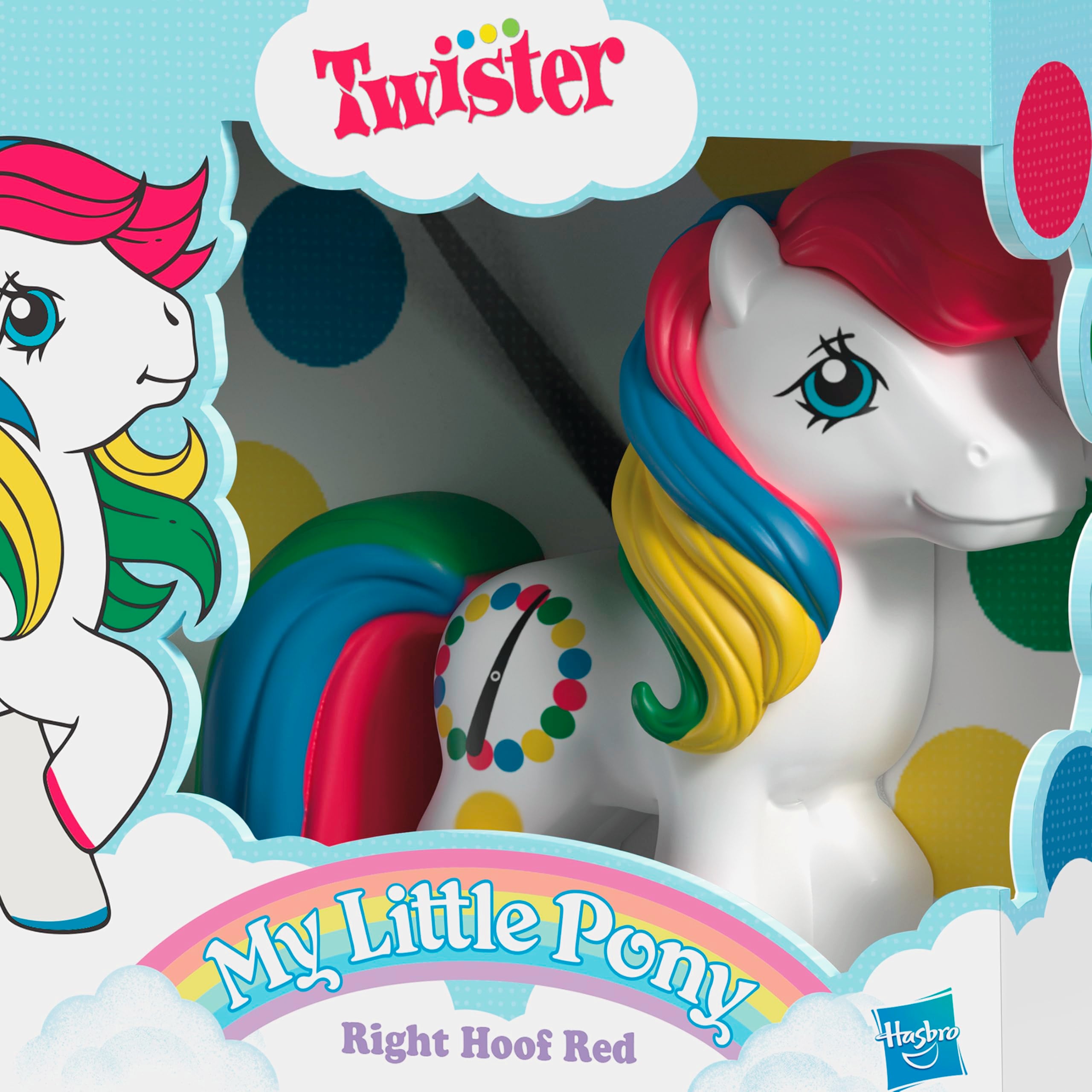 Retro Twister Right Hoof Red, My Little Pony, 2025 Hallmark Keepsake Christmas Ornament