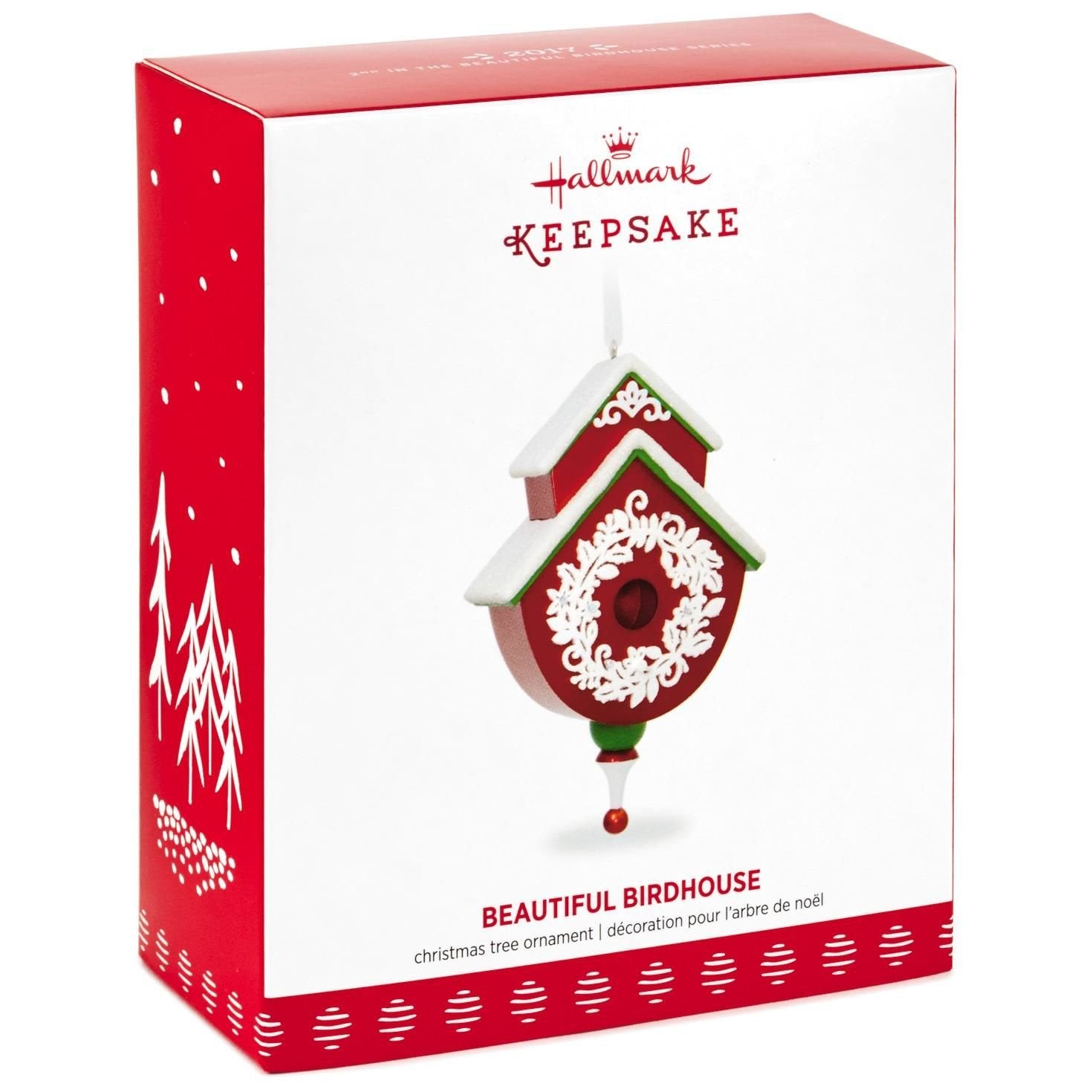 Hallmark 1795QX9365 Beautiful Birdhouse #2 Keepsake Christmas Ornaments