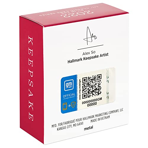 Hallmark Keepsake 0.55" Miniature Christmas Ornament 2022 Year-Dated, Lil’ Classic Cars 1963 Chevrolet Corvette Stingray, Mini