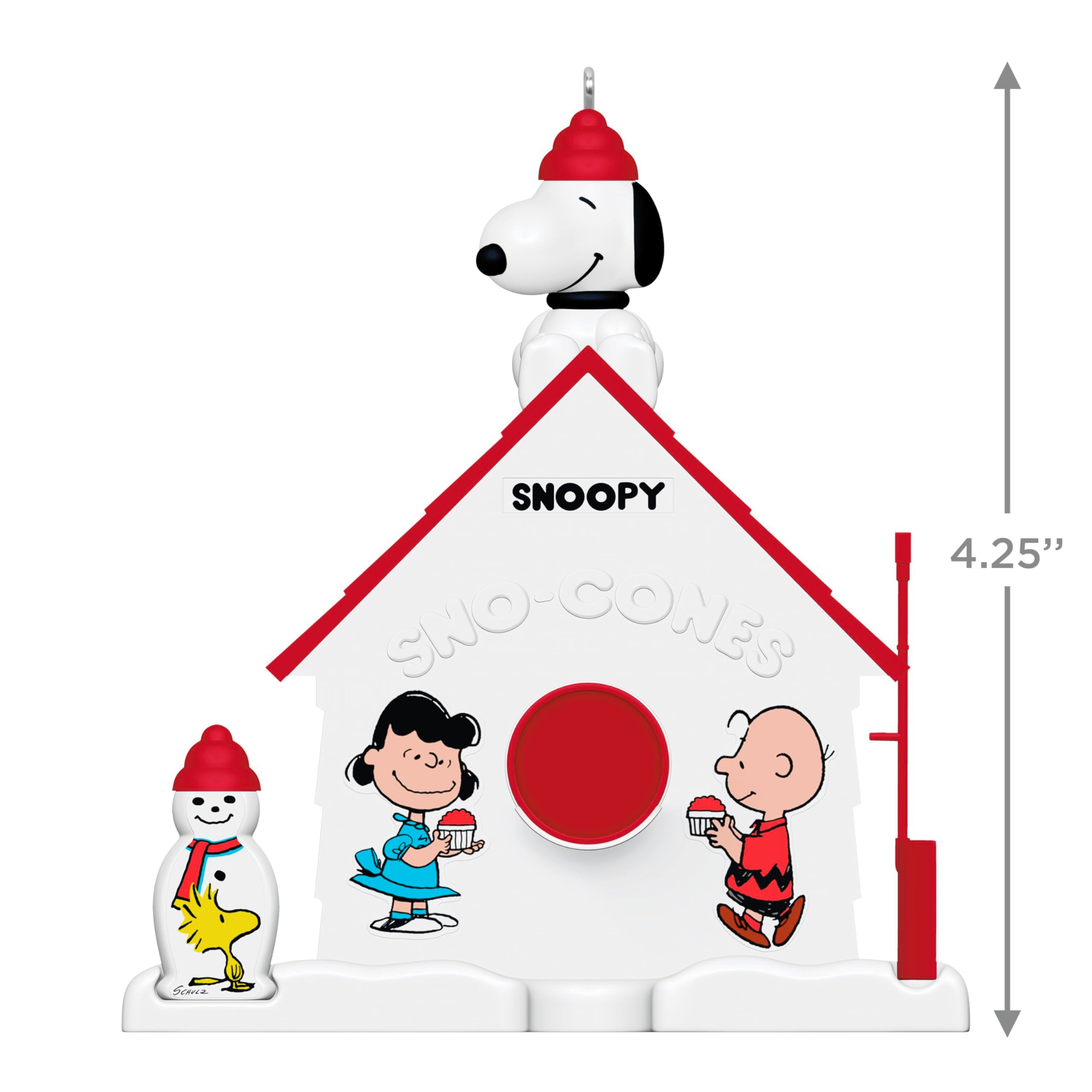 Sno-Cones With Friends, The Peanuts' Gang 2025 Hallmark Keepsake Christmas Ornament