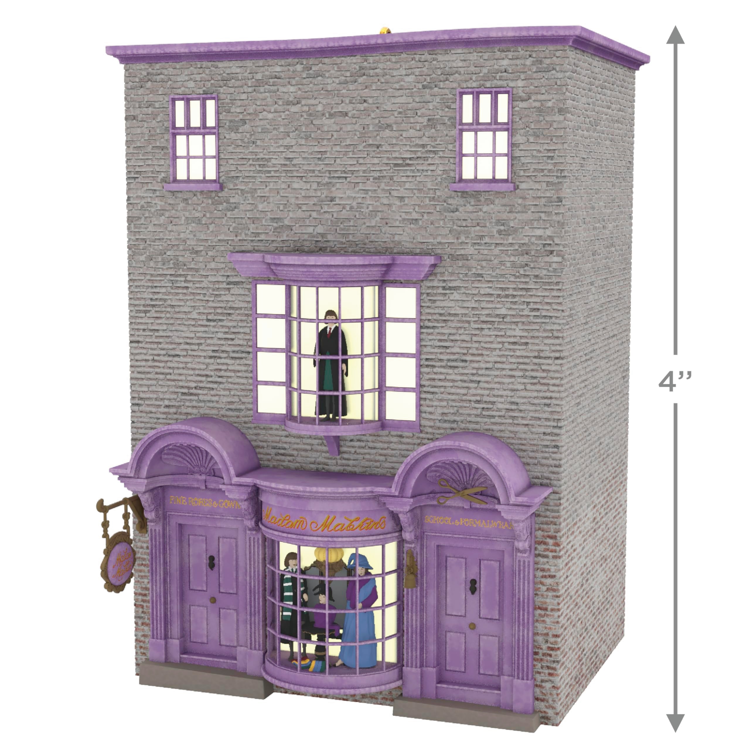 Hallmark Keepsake Christmas Ornament 2024, Harry Potter Madam Malkin's Robes for All Occasions, Gifts for Harry Potter Fans