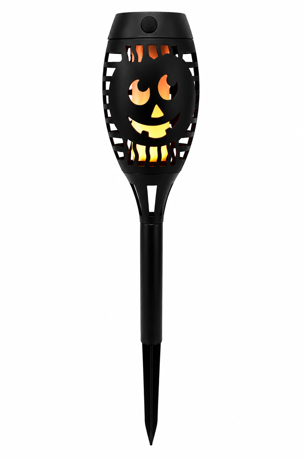 Pumpkin Round Eyes Magic Seasons 15 in. LED Halloween Haunted Yard Decor