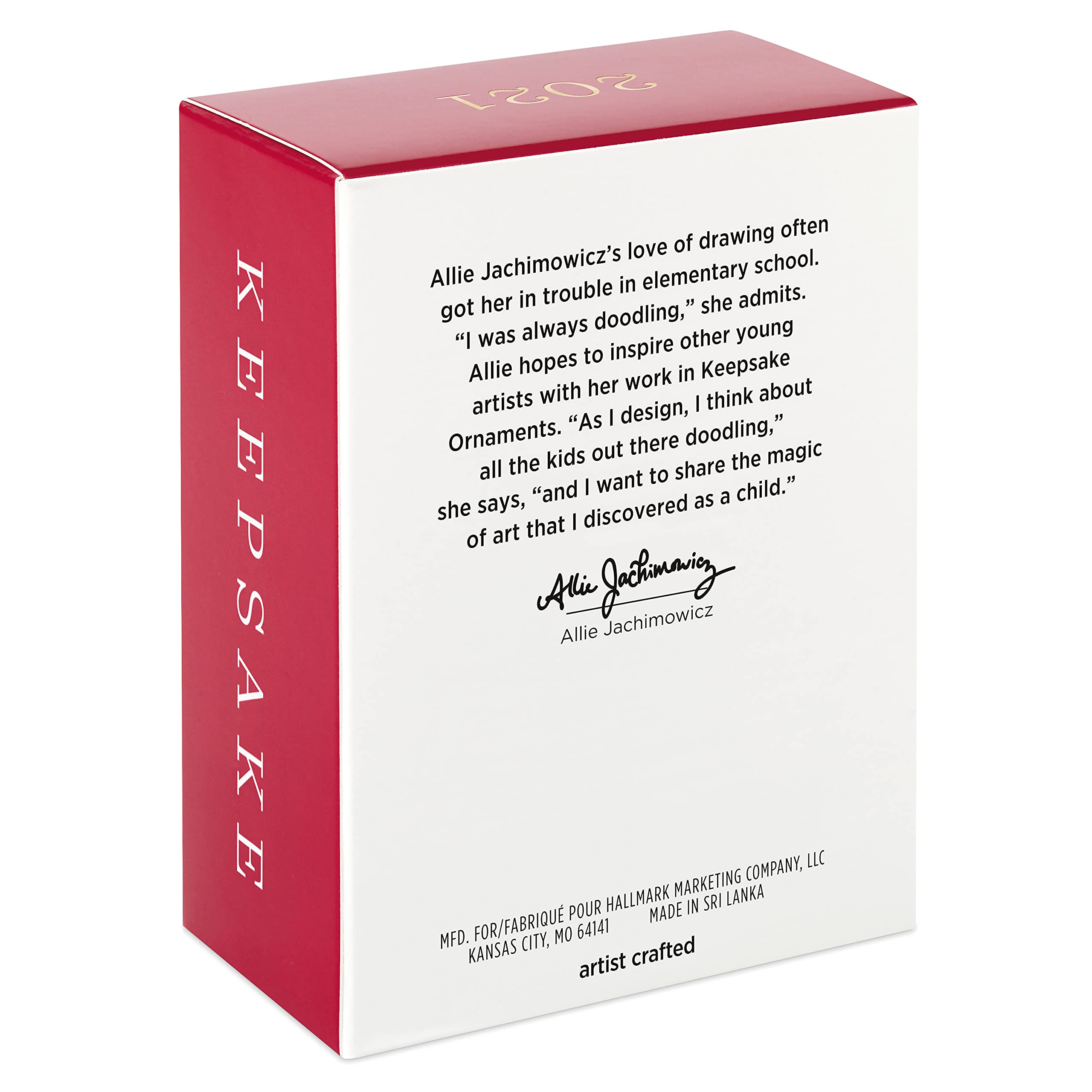 Hallmark Keepsake Christmas Ornament 2021, Ooh Holey Night Donut Angel