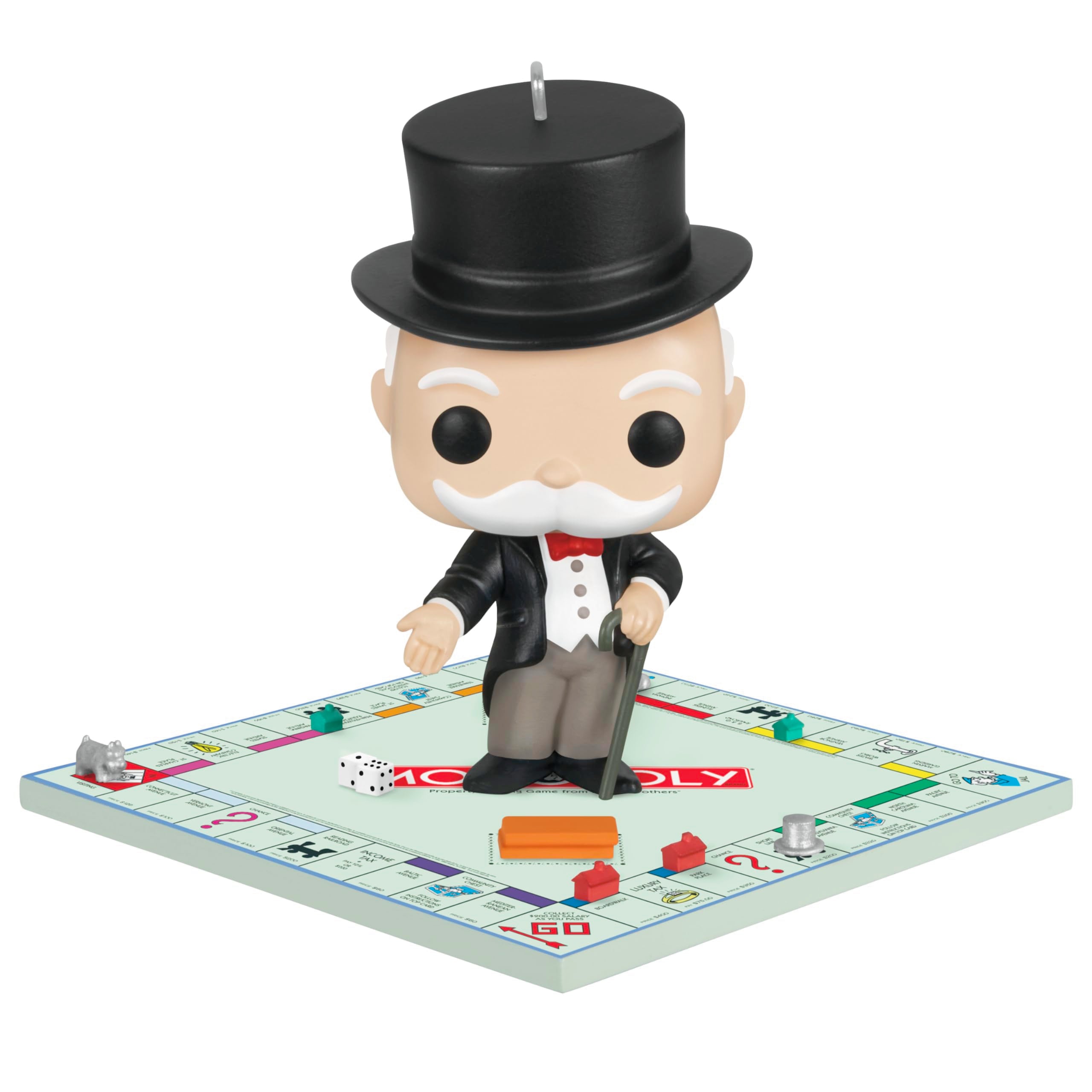 Hallmark Keepsake Christmas Ornament 2024, Monopoly Mr. Monopoly Funko POP!, Family Gifts