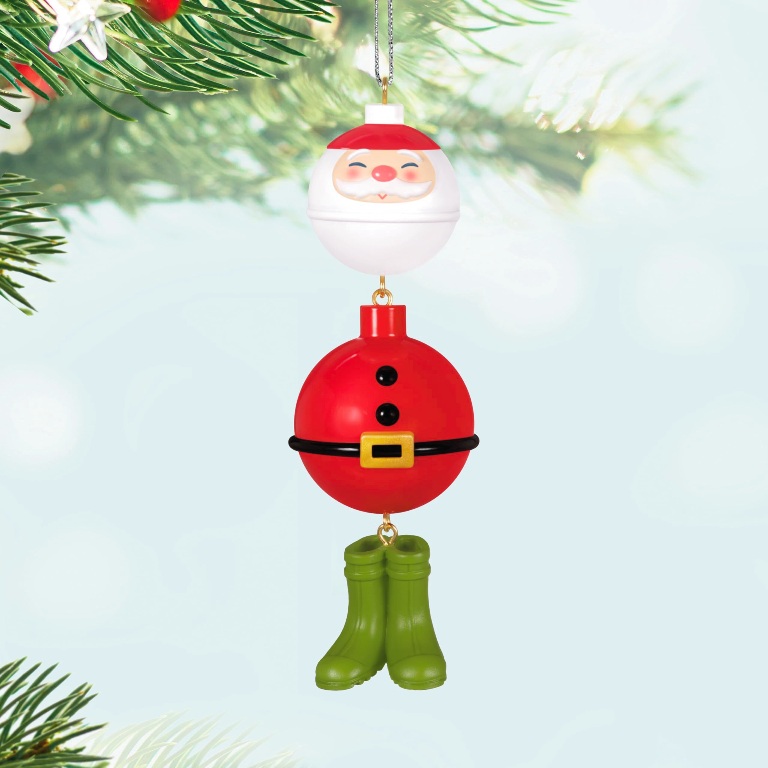 Hooked on Santa 2025 Hallmark Keepsake Christmas Ornament