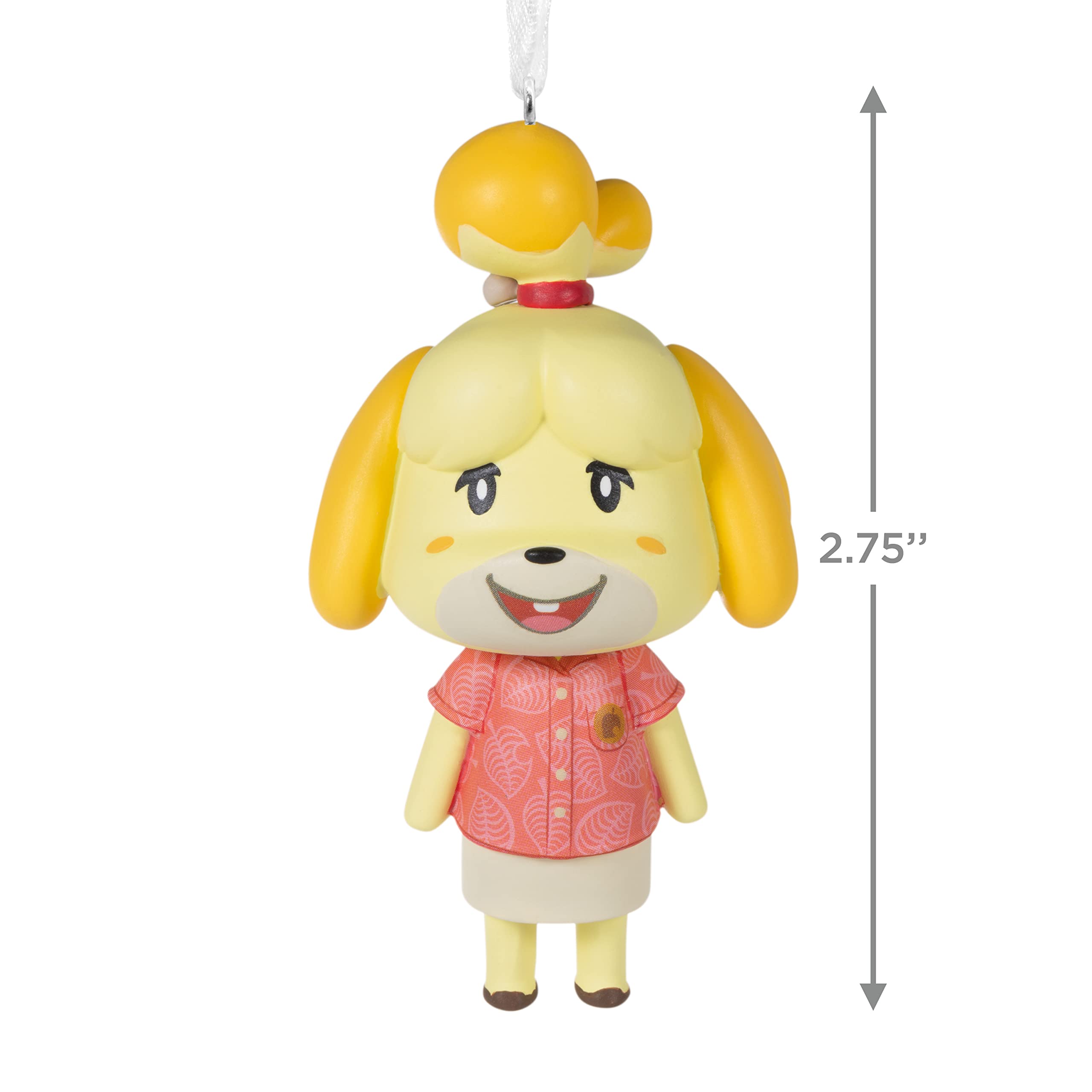 Hallmark Ornaments. "Animal Crossing Isabelle" Kids Christmas Tree Ornament.