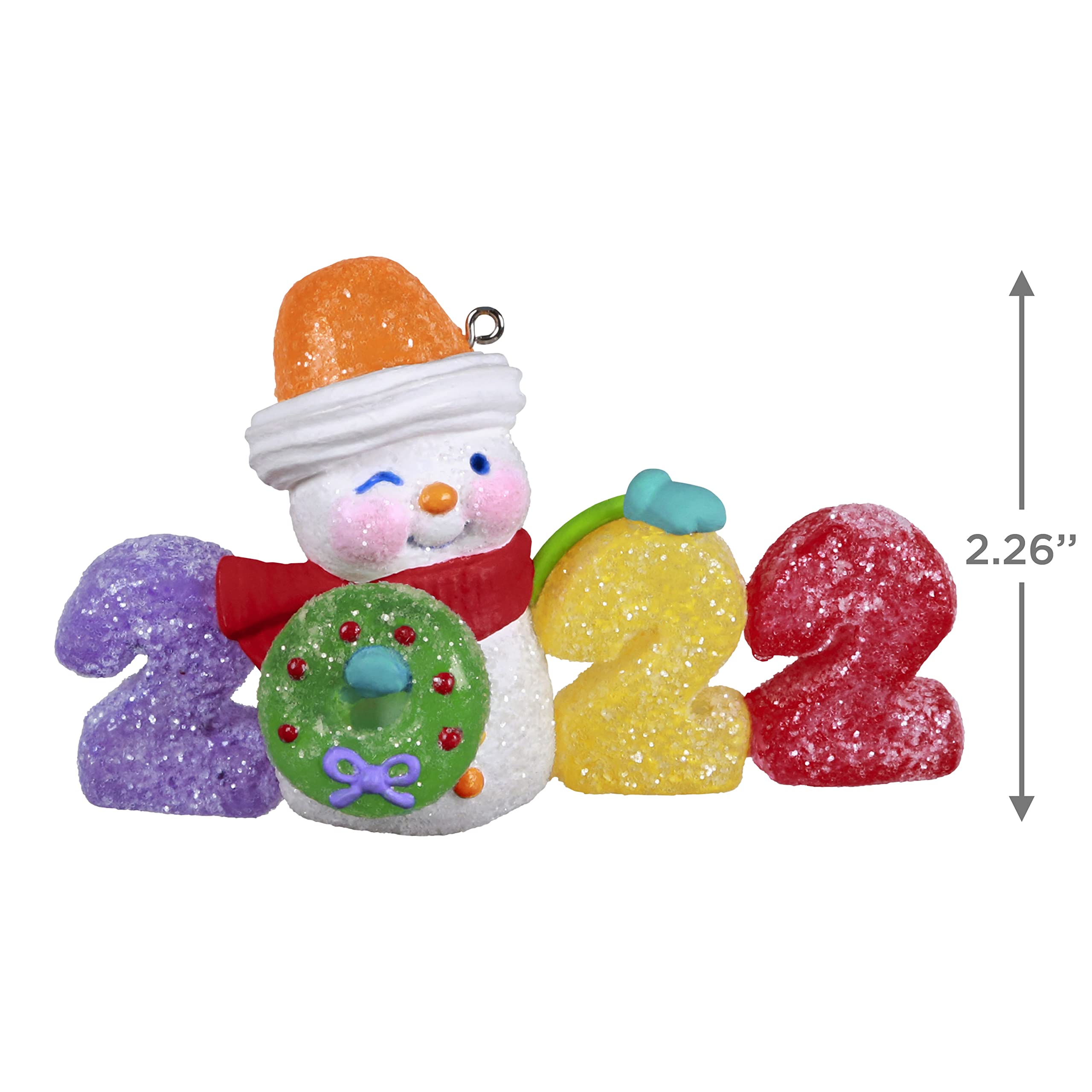 Hallmark Keepsake Christmas Ornament 2022,Plastic, Sweet Decade