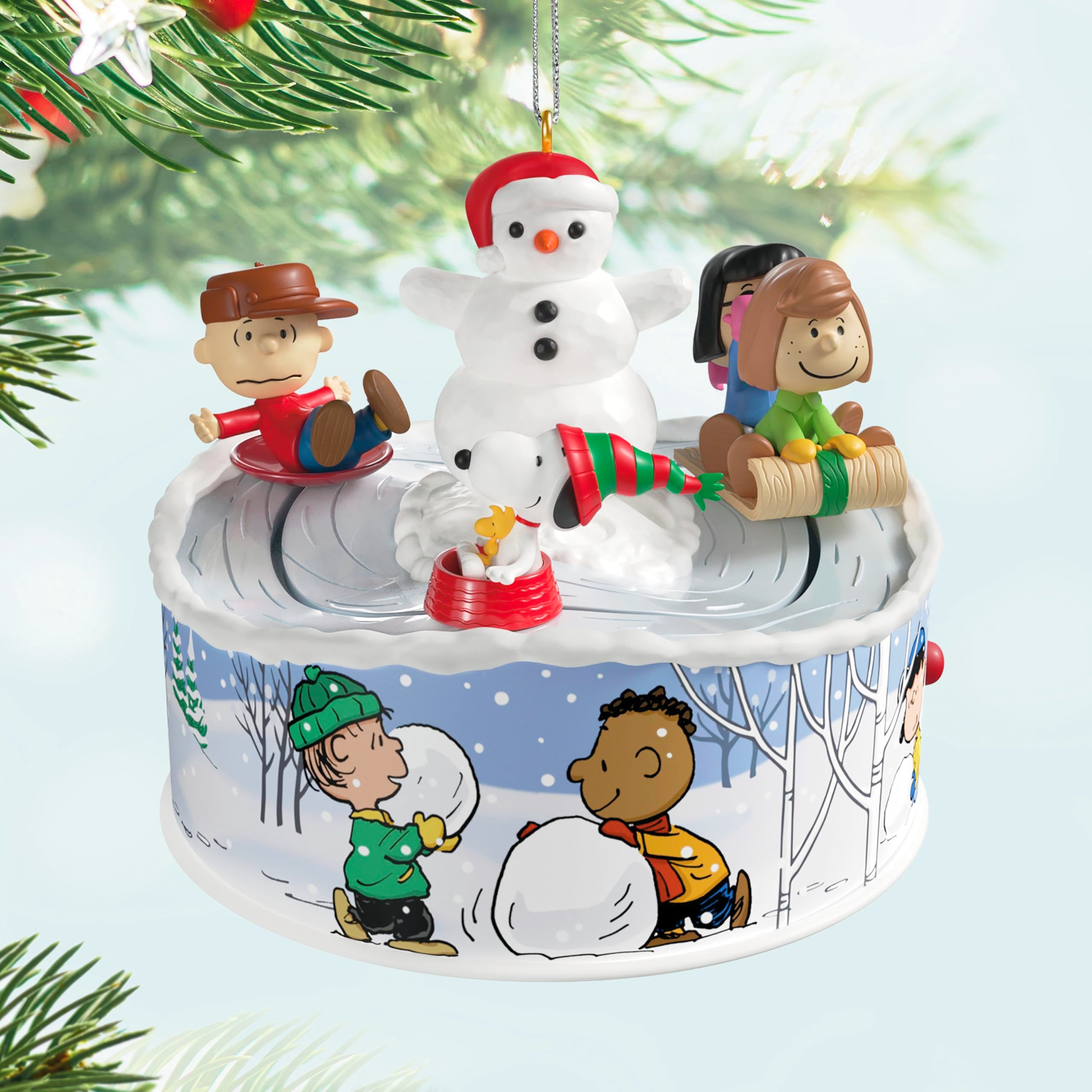 Let's Go Sledding! The Peanuts Gang, 2025 Hallmark Keepsake Christmas Ornament