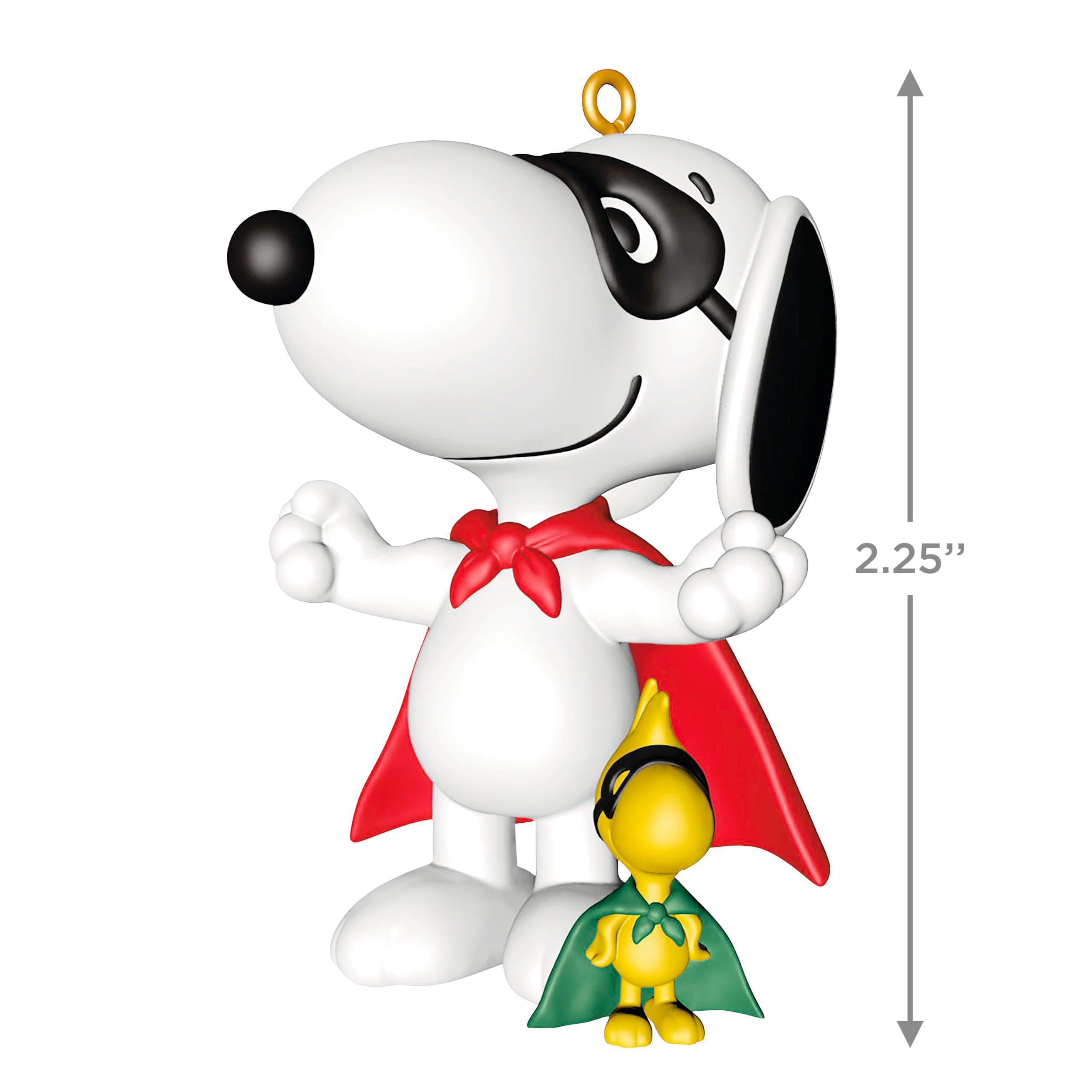 Masked Marvel Spotlight on Snoopy, 2025 Hallmark Keepsake Christmas Ornament