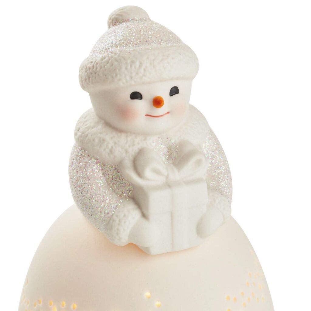 Snowmen Bell Choir Musical Decorations with Light