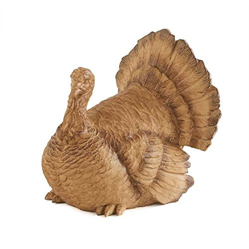 8 Inch Resin Sitting Turkey