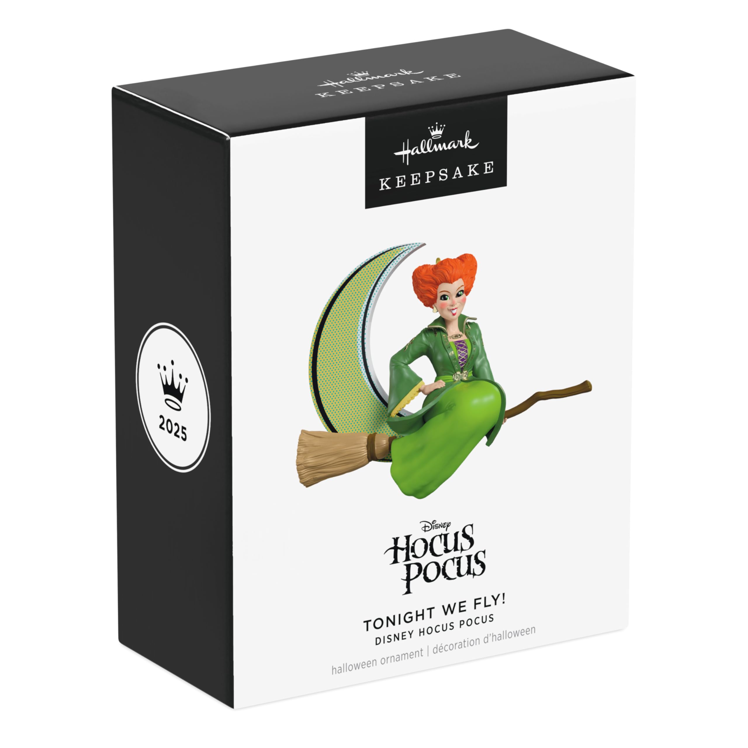 Tonight We Fly! Hallmark Keepsake Halloween Ornament 2025, Disney Hocus Pocus Halloween Decorations
