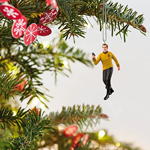 Hallmark Keepsake 1.69" Miniature Christmas Ornament 2023, Star Trek Captain Kirk Mini, Gifts for Trekkies