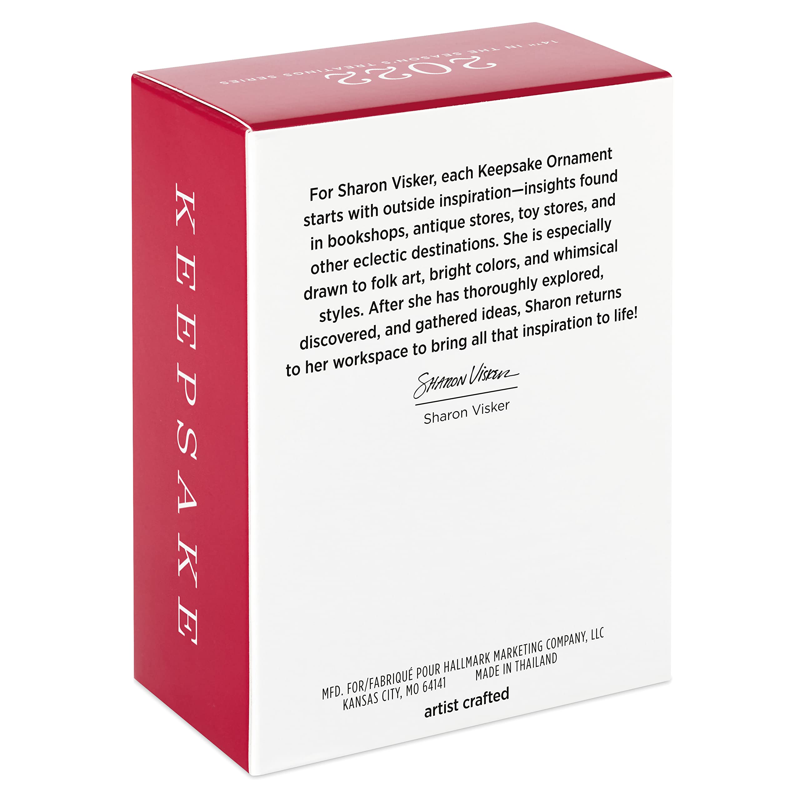 Hallmark Keepsake Plastic Christmas Ornament 2022 Year-Dated, Season's Treatings