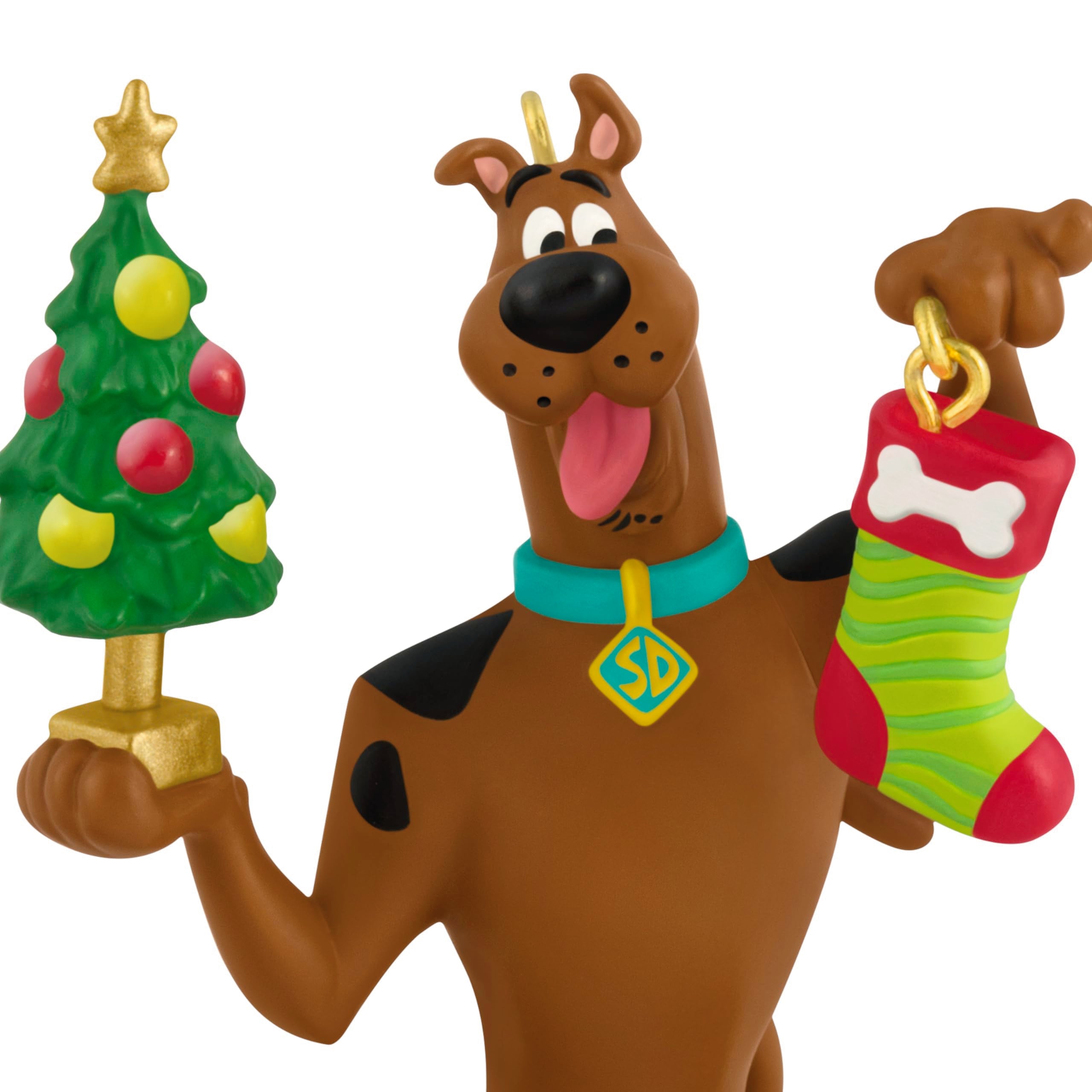 Festive Scooby, Scooby-Doo 2025 Hallmark Keepsake Christmas Ornament