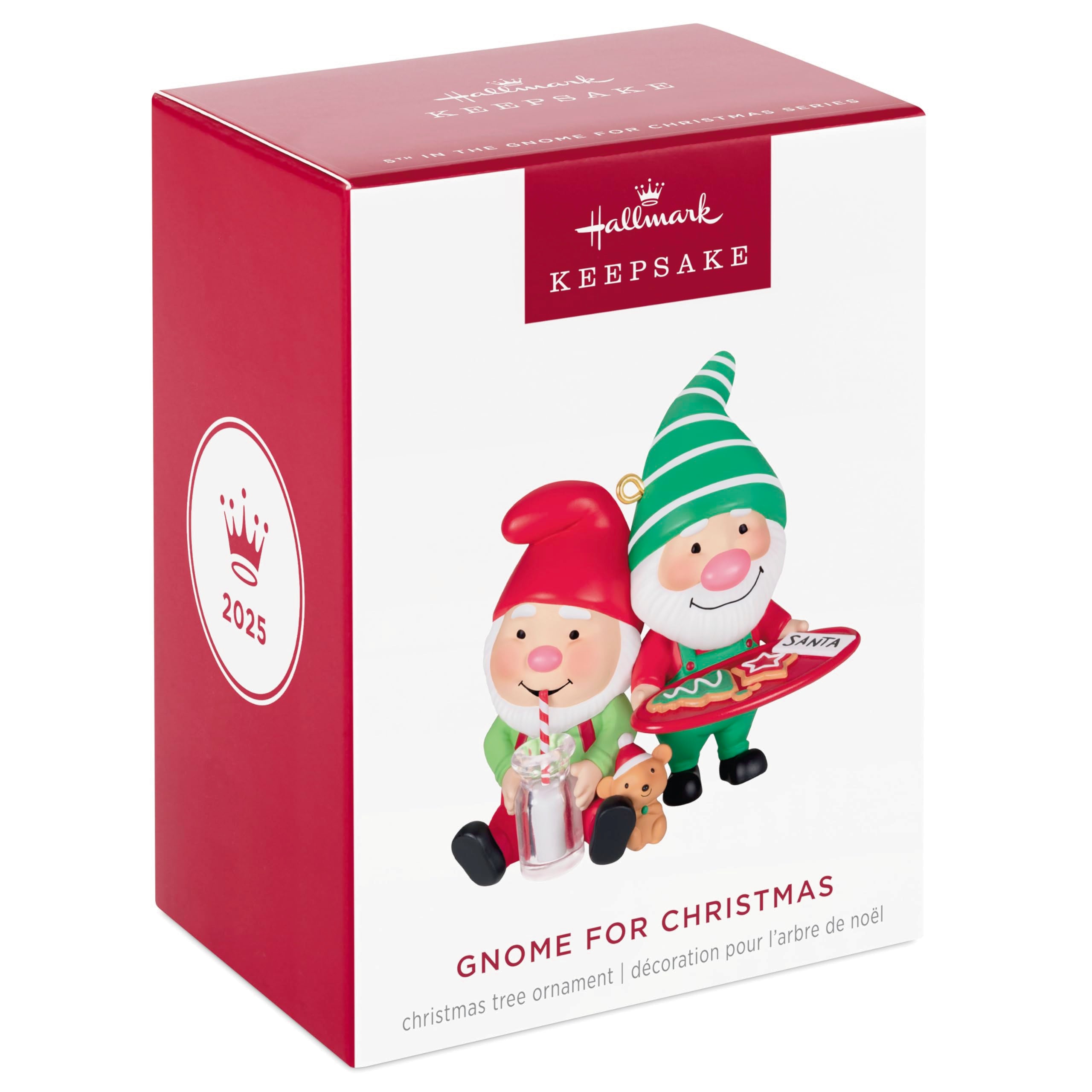 Gnome for Christmas 5th Anniversary 2025 Hallmark Keepsake Christmas Ornament