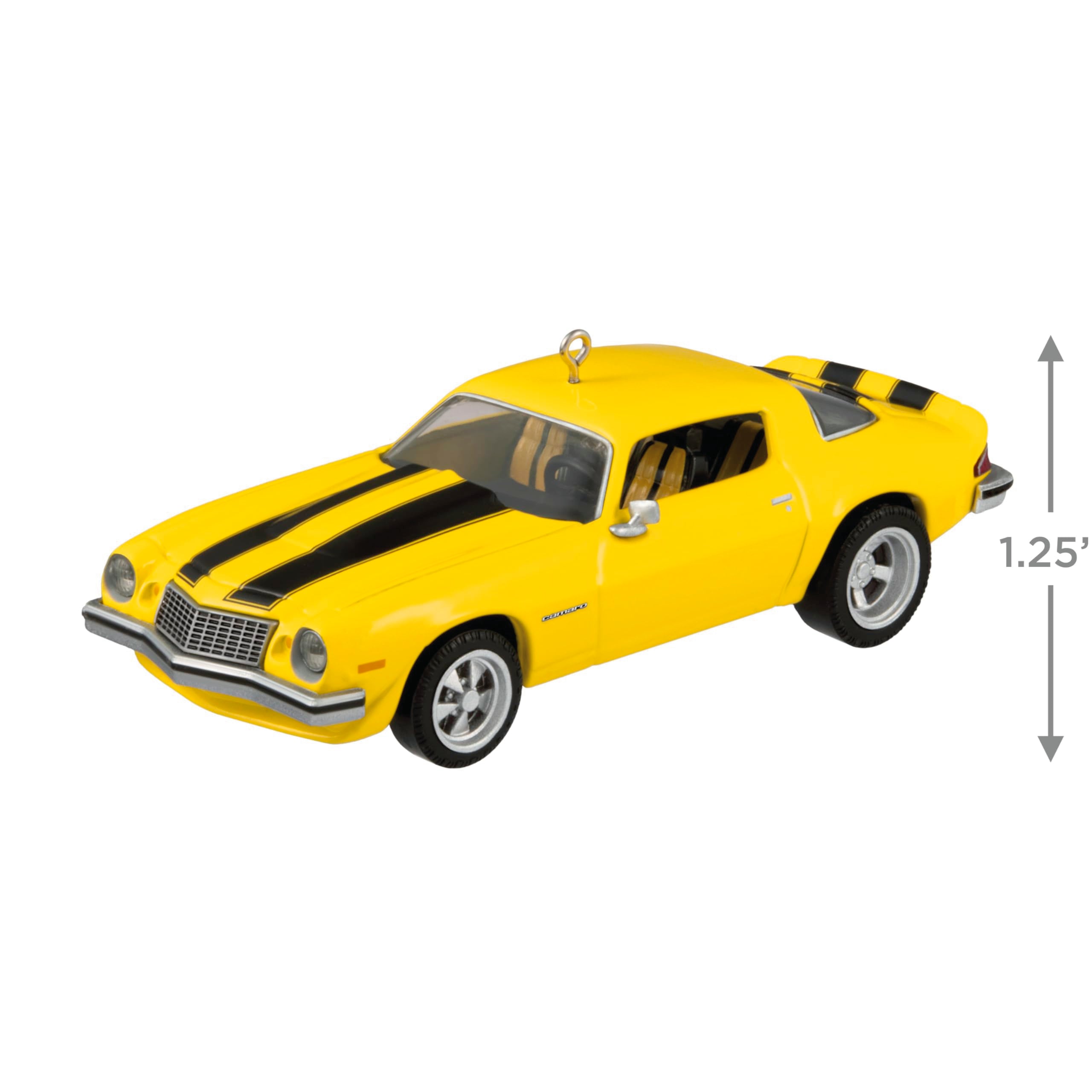 1976 Chevrolet Camaro Bumblebee Transformers The Cars' The Star 2025 Hallmark Christmas Ornament