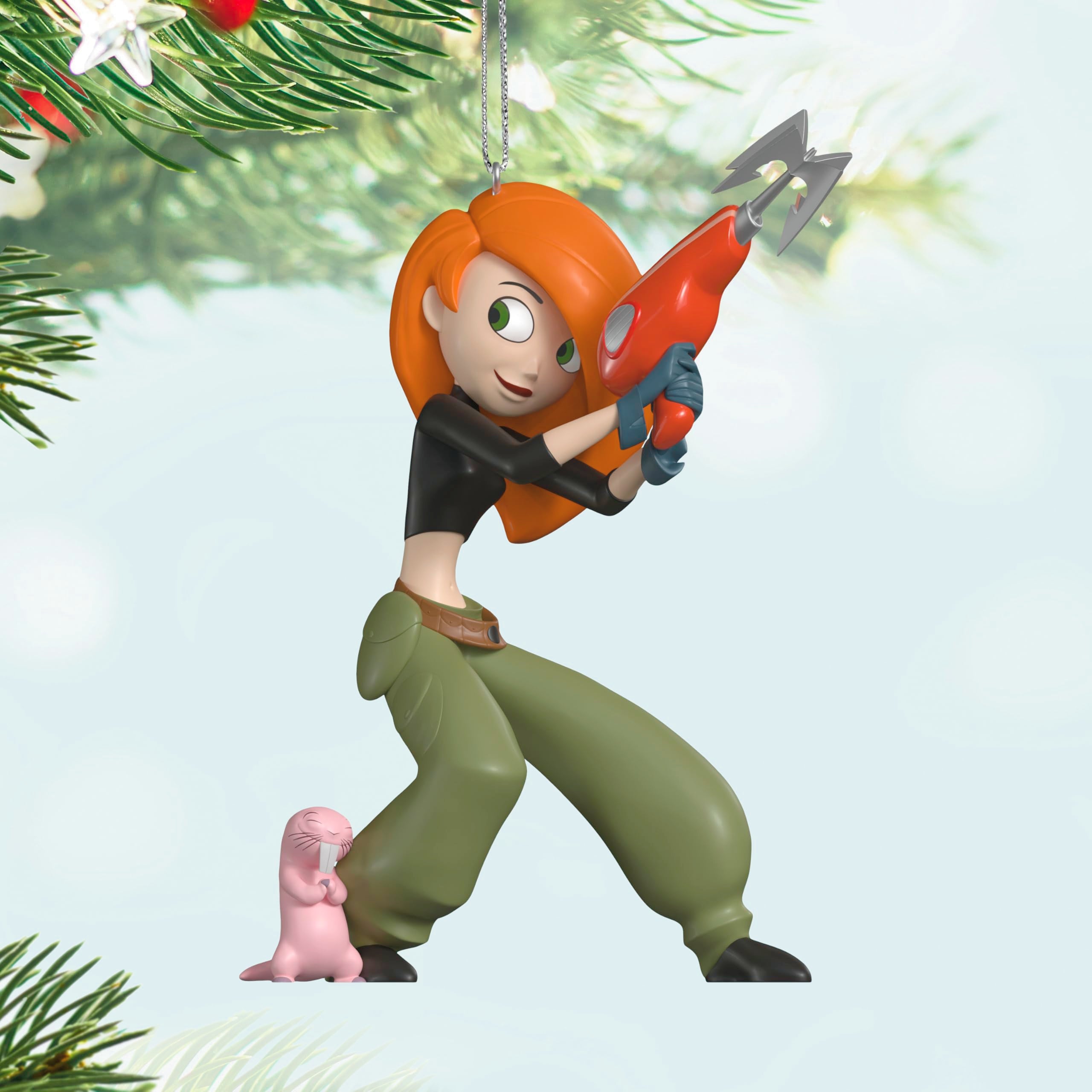 Kim and Rufus, Disney Kim Possible, 2025 Hallmark Keepsake Christmas Ornament