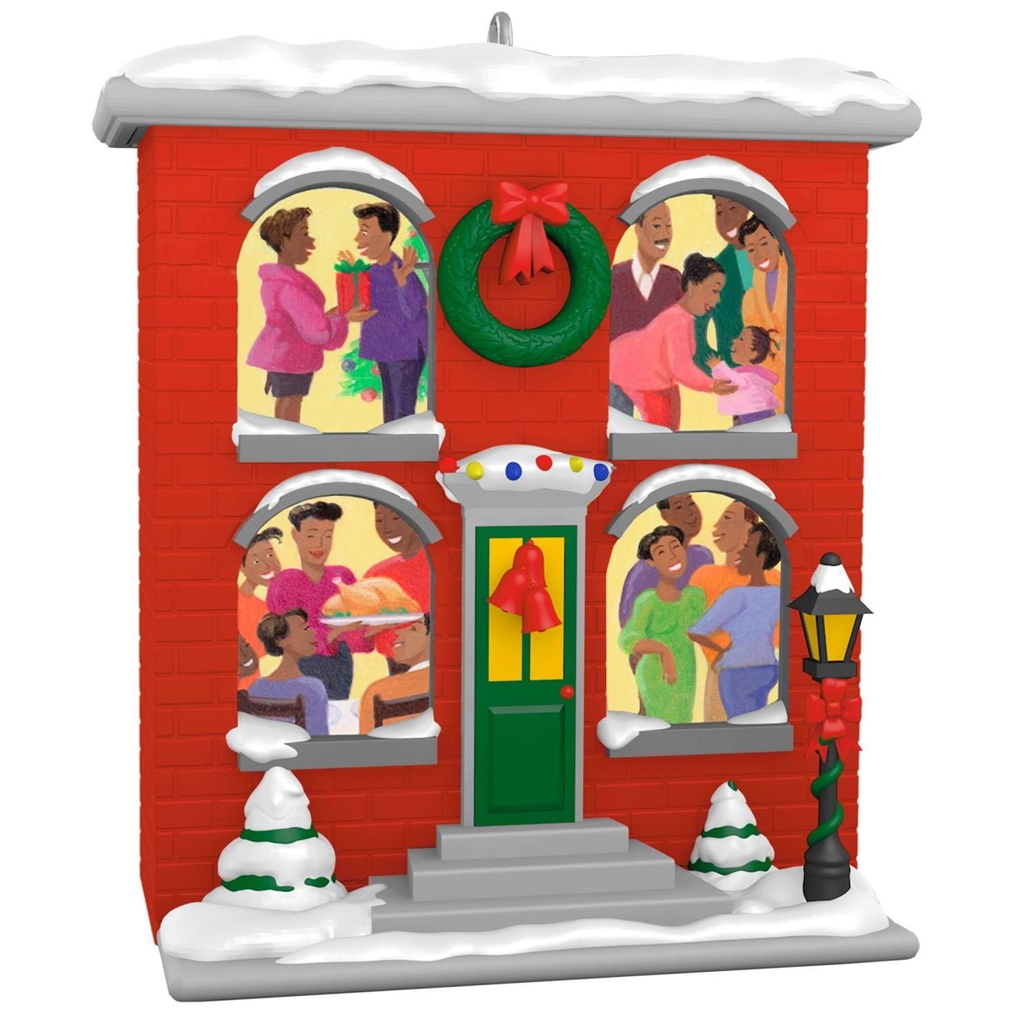 Hallmark 1795QSM7812 House Party Keepsake Christmas Ornaments