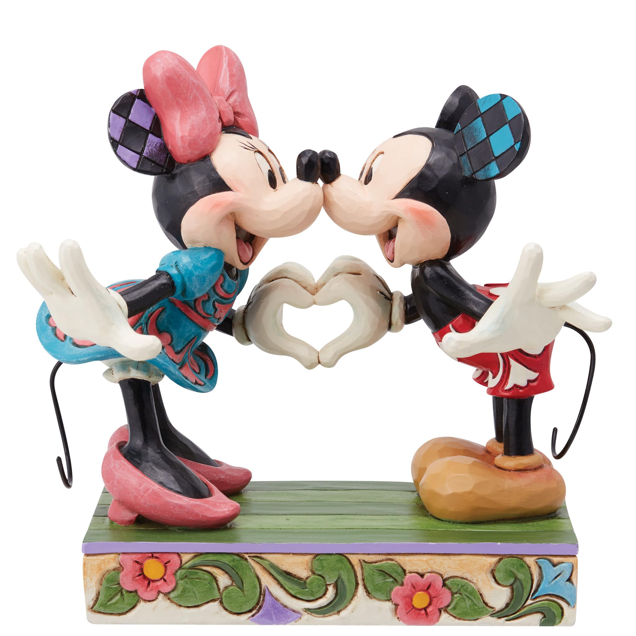 Mickey & Minnie w/ Heart Hands