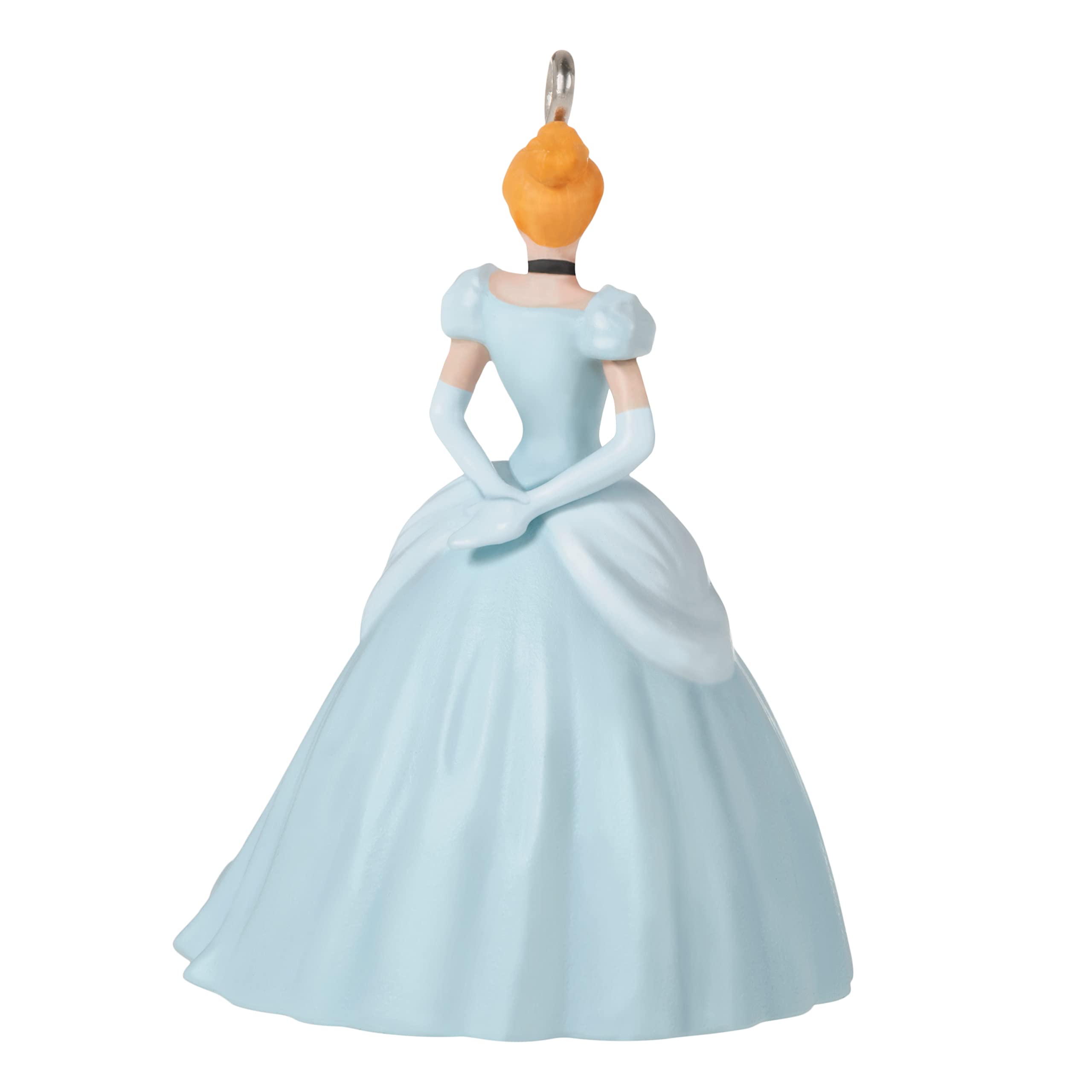 Hallmark Keepsake 1.25" Miniature Christmas Ornament 2022, Disney Cinderella A Beauty in Blue, Mini, Plastic