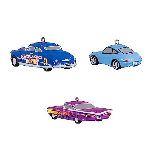 Hallmark Keepsake Miniature Christmas Ornaments 2023, Disney/Pixar Cars Radiator Springs Pals, Mini Set of 3