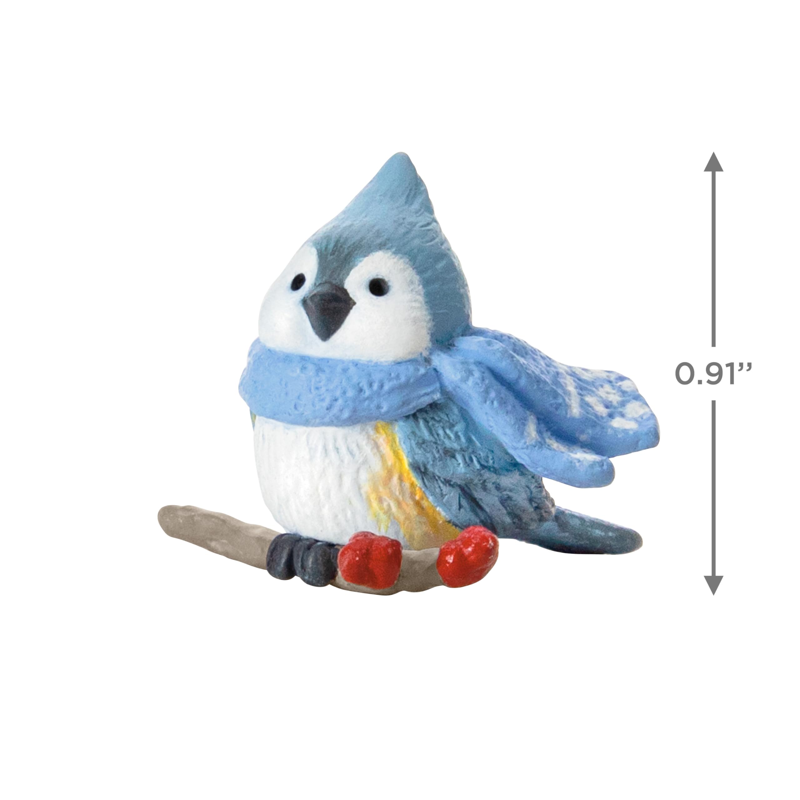 Hallmark Keepsake 0.905" Mini Christmas Ornament 2024, Cozy Lil' Critters, Gifts for Animal Lovers