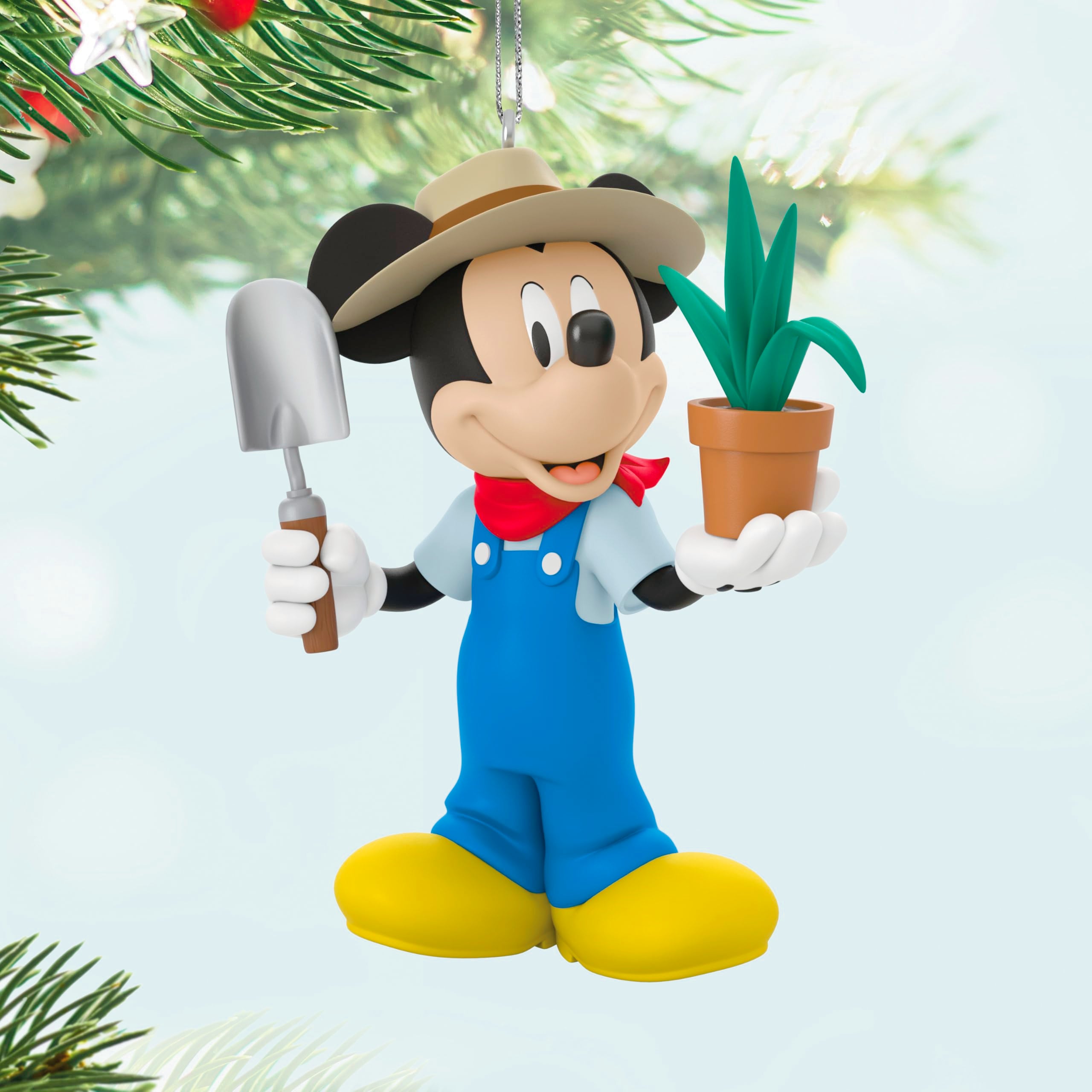 Gardener Mickey, Disney All About Mickey! 2025 Hallmark Keepsake Christmas Ornament
