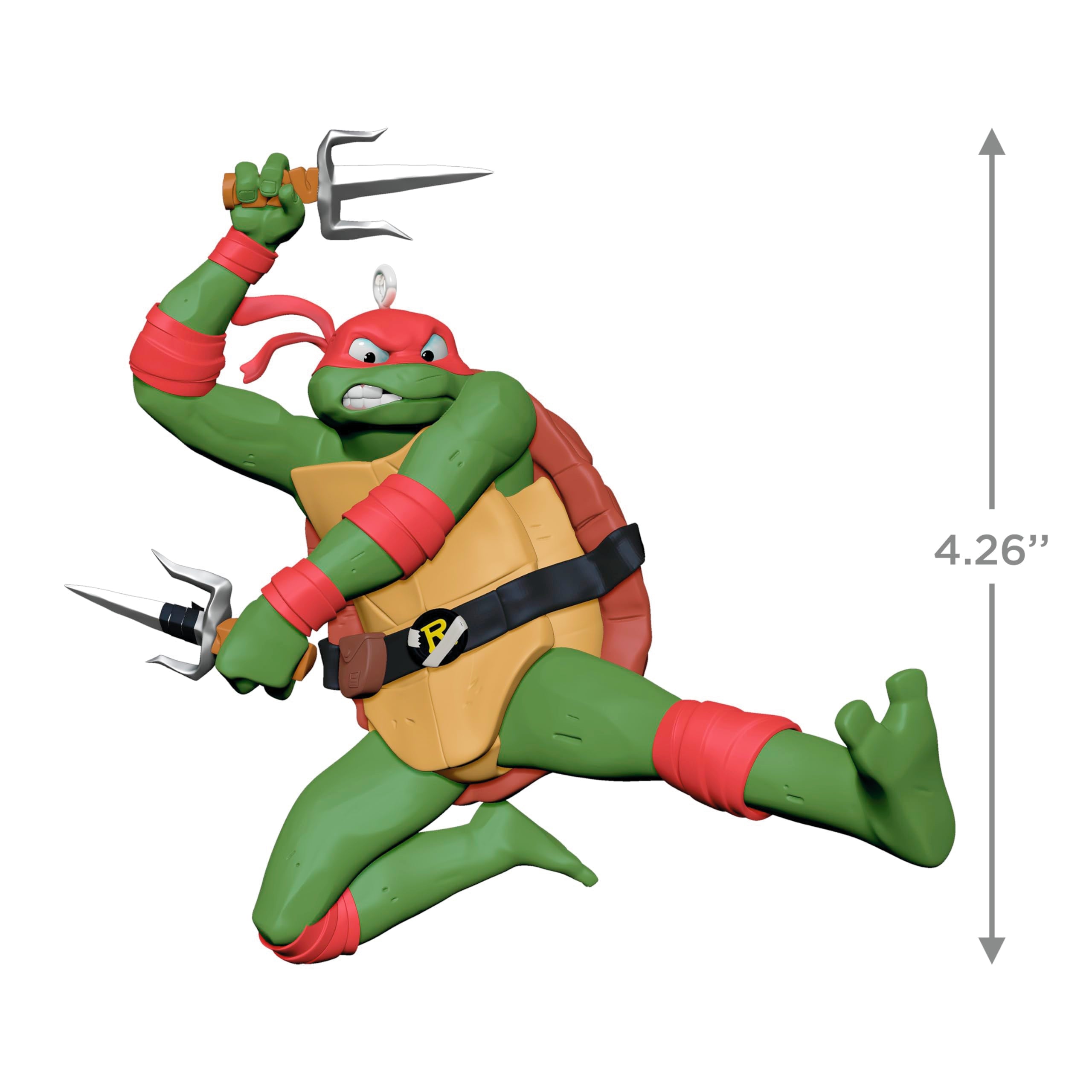 Hallmark Keepsake Christmas Ornament 2024, Teenage Mutant Ninja Turtles: Mutant Mayhem Raphael, Gifts for TMNT Fans