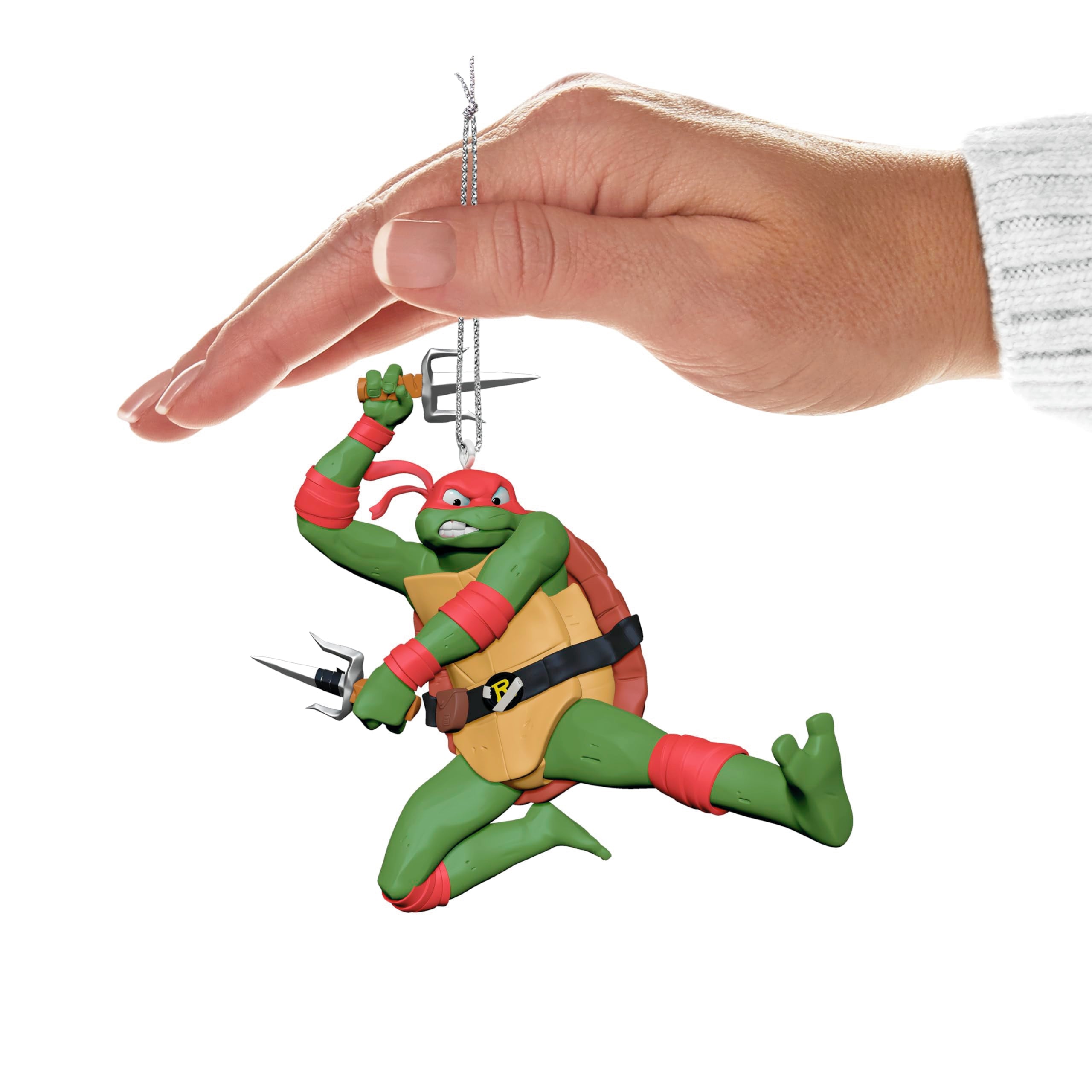 Hallmark Keepsake Christmas Ornament 2024, Teenage Mutant Ninja Turtles: Mutant Mayhem Raphael, Gifts for TMNT Fans