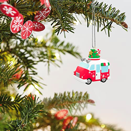 Hallmark Keepsake 1.35" Miniature Christmas Ornament 2023, Festive Frozen Treats with Sound Mini