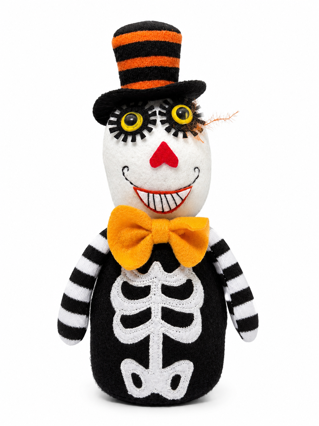 Gerson Vibrant Fabric Day of the Dead Dia de los Muertos Halloween Boy Figurine