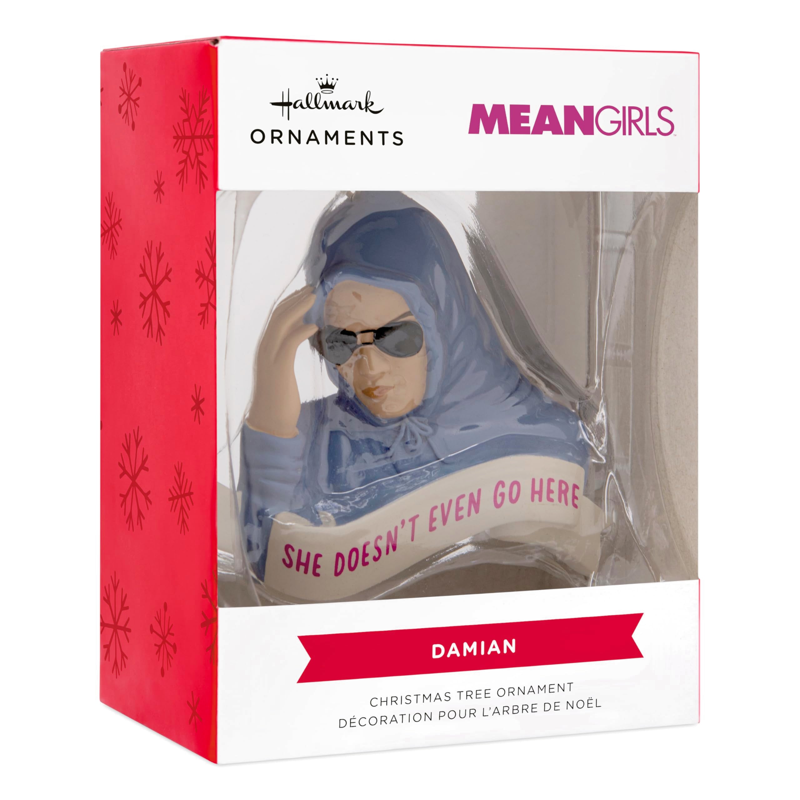 Hallmark Mean Girls "DAMIAN" Christmas Ornament