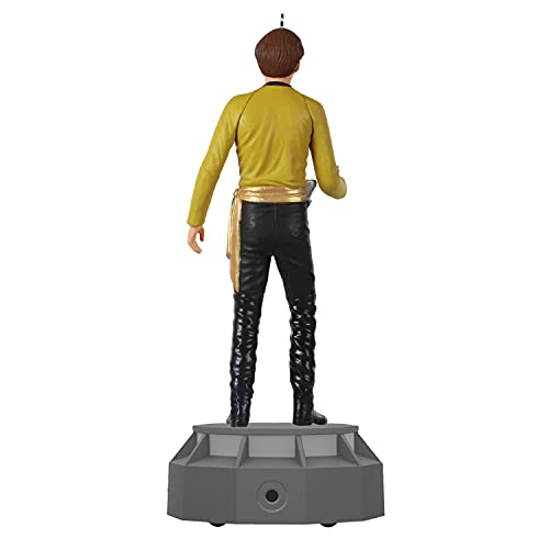 Hallmark Keepsake Plastic Christmas Ornament 2022, Star Trek Mirror, Mirror Collection Ensign Pavel Chekov, Light and Sound