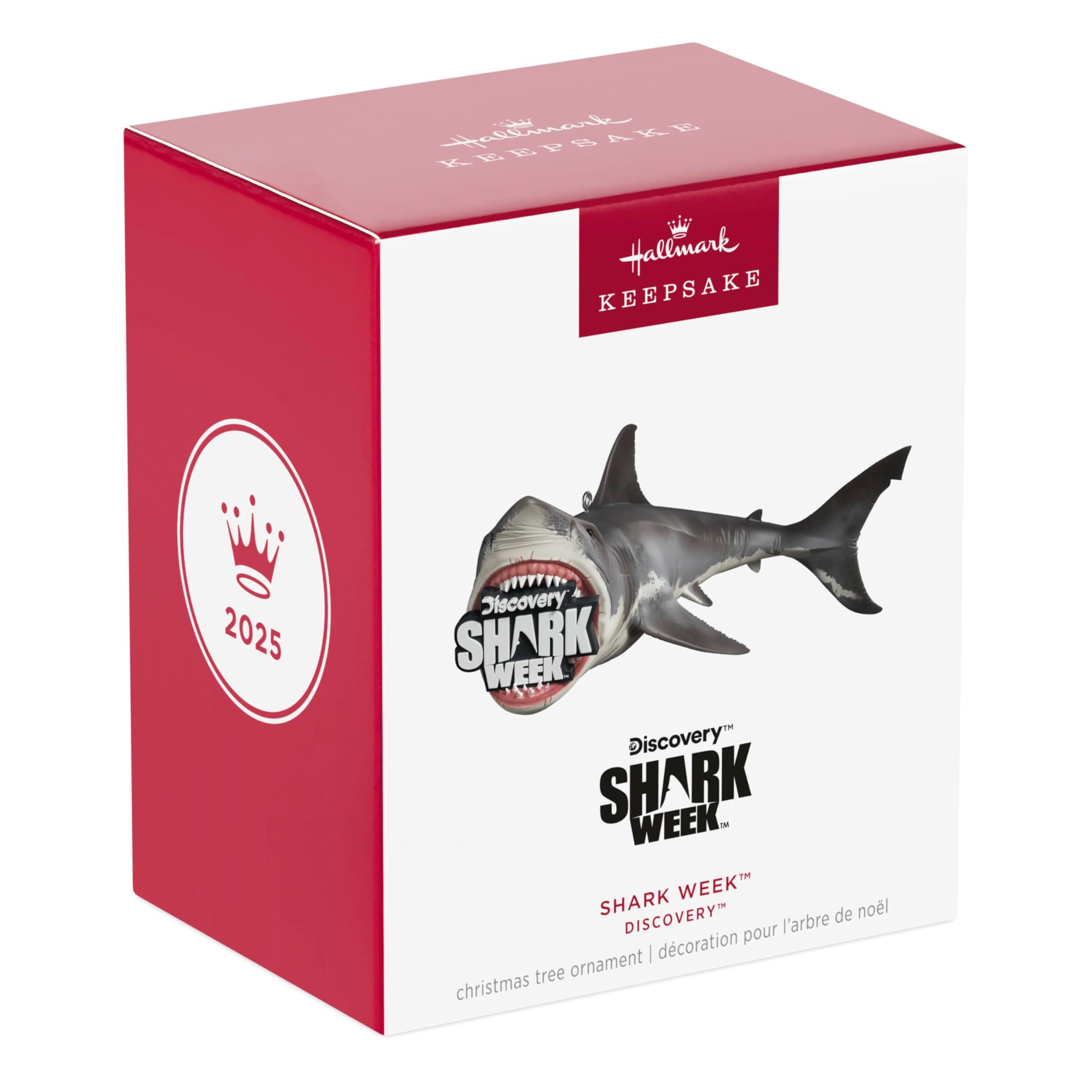 Shark Week Discovery 2025 Hallmark Keepsake Christmas Ornament