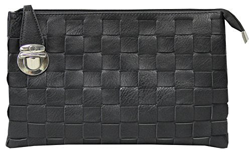WEAVE CROSSBODY BLACK