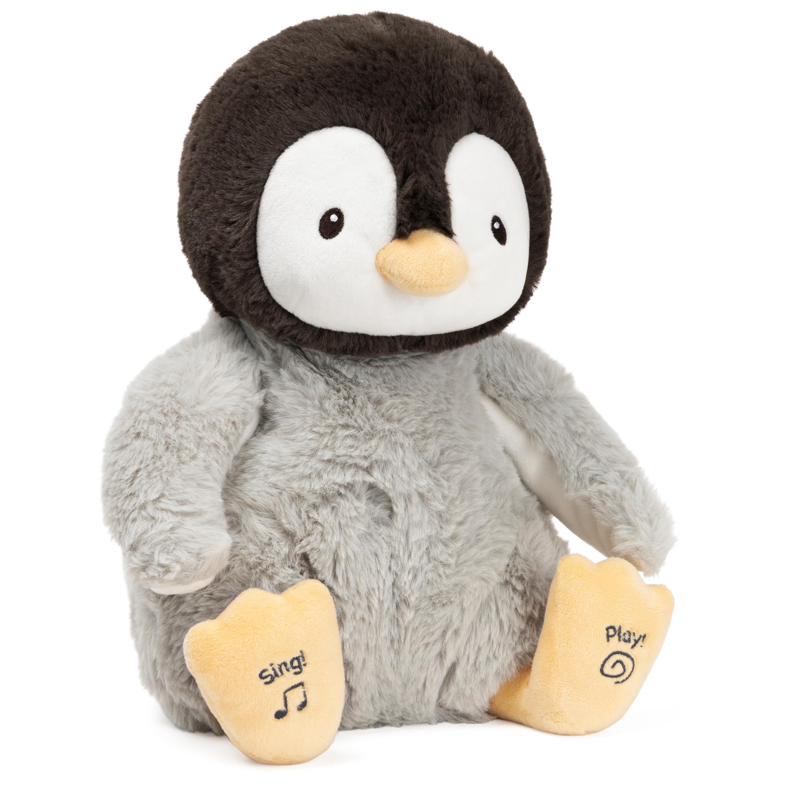 Baby GUND Kissy the Penguin Animated Musical Flappy Plush
