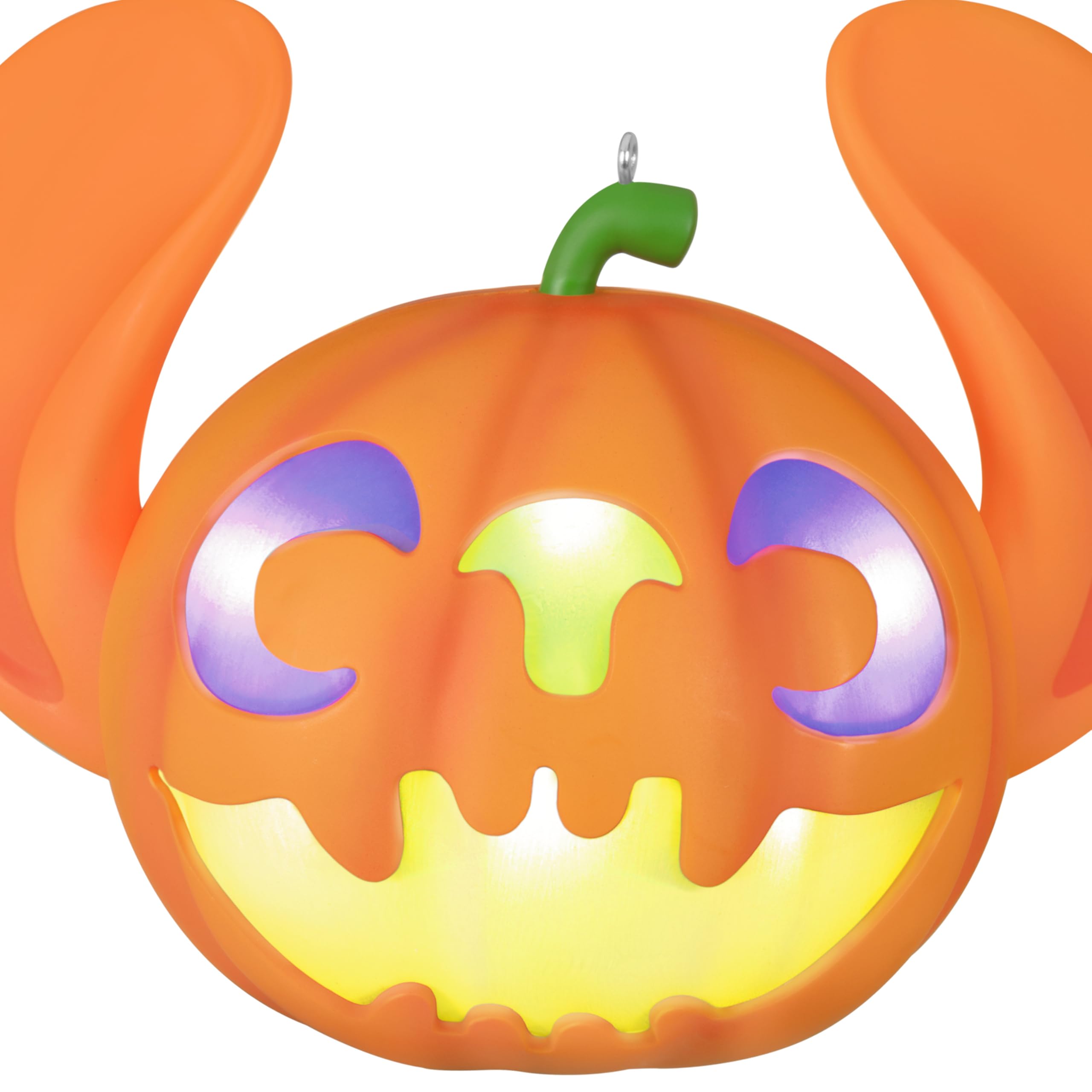 Spooky Stitch Jack-O-Lantern 2025 Hallmark Keepsake Christmas Ornament
