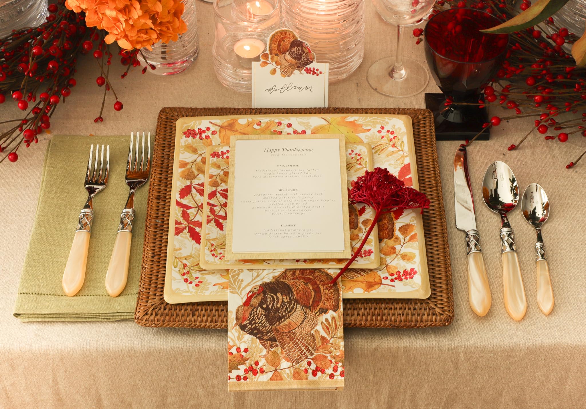 WOODLAND TURKEY SQUARE DIN