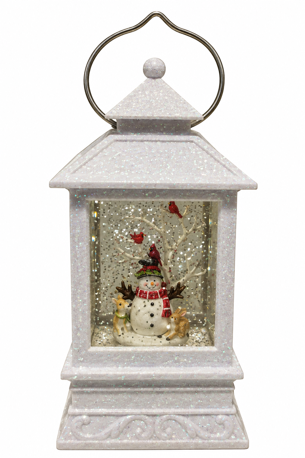 Woodland Snowman Gerson Snow Globe