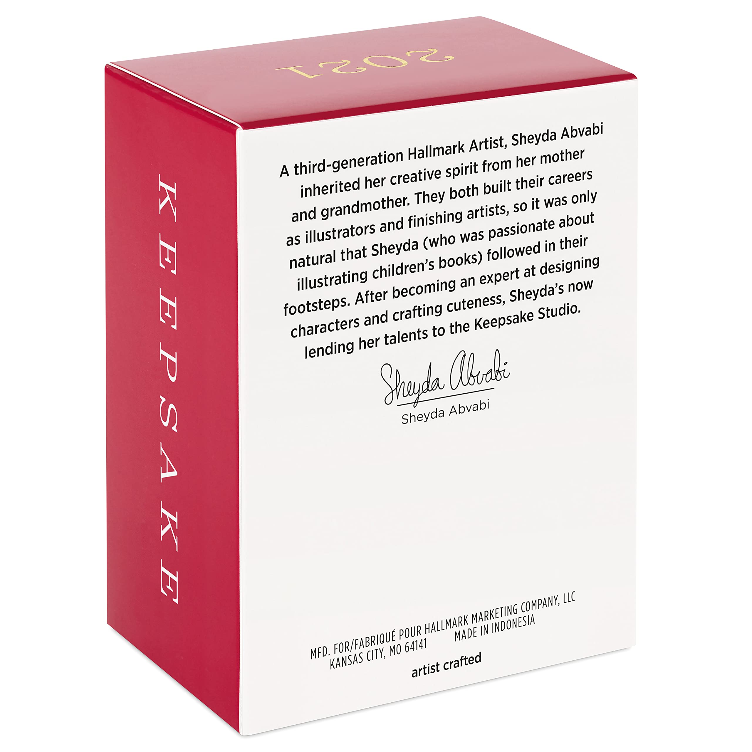 Hallmark Keepsake Christmas Ornament, Year Dated 2021, Great-Granddaughter Mouse