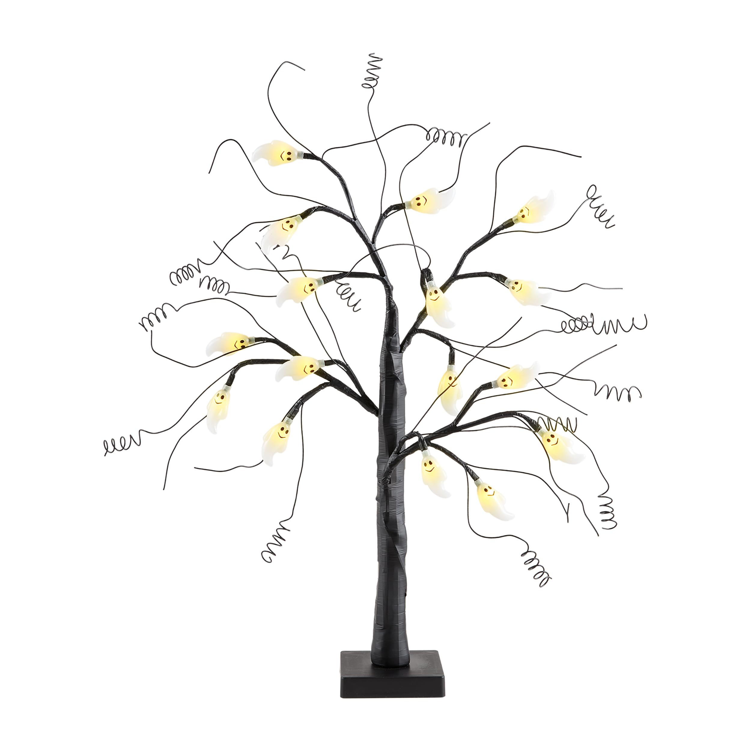 Mud Pie Ghost Light-Up Tree
