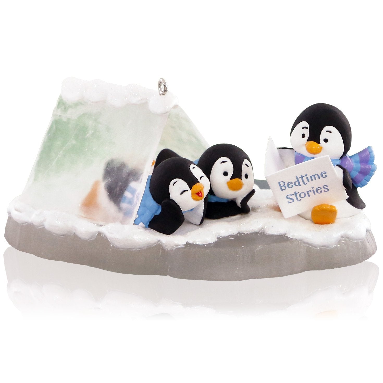 Hallmark Keepsake Ornament Penguin Bedtime Tales in a Tent