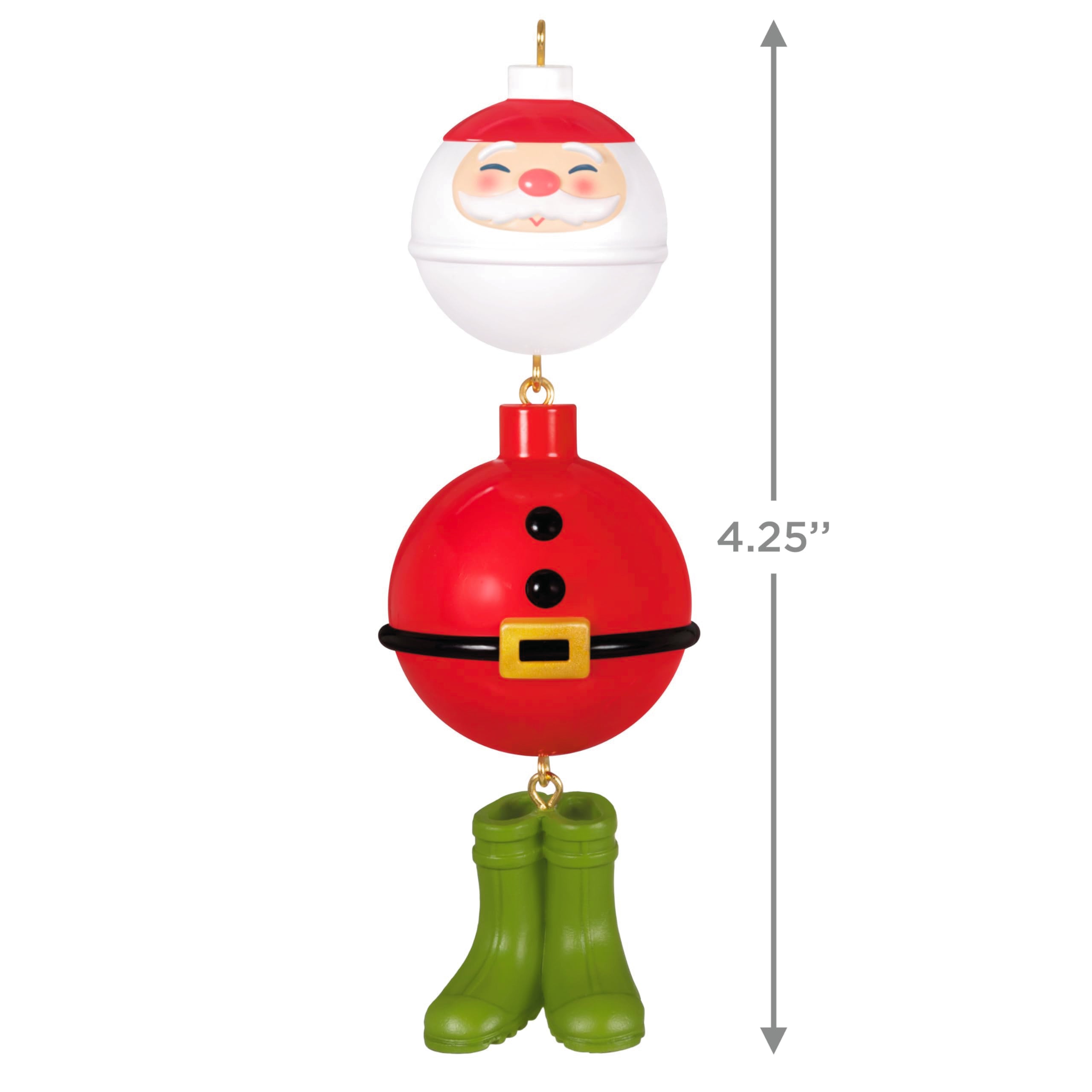 Hooked on Santa 2025 Hallmark Keepsake Christmas Ornament