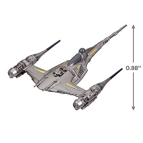 Hallmark Keepsake Christmas Ornament 2023, Star Wars: The Mandalorian The Mandalorian's N-1 Starfighter, Gifts for Star Wars Fans