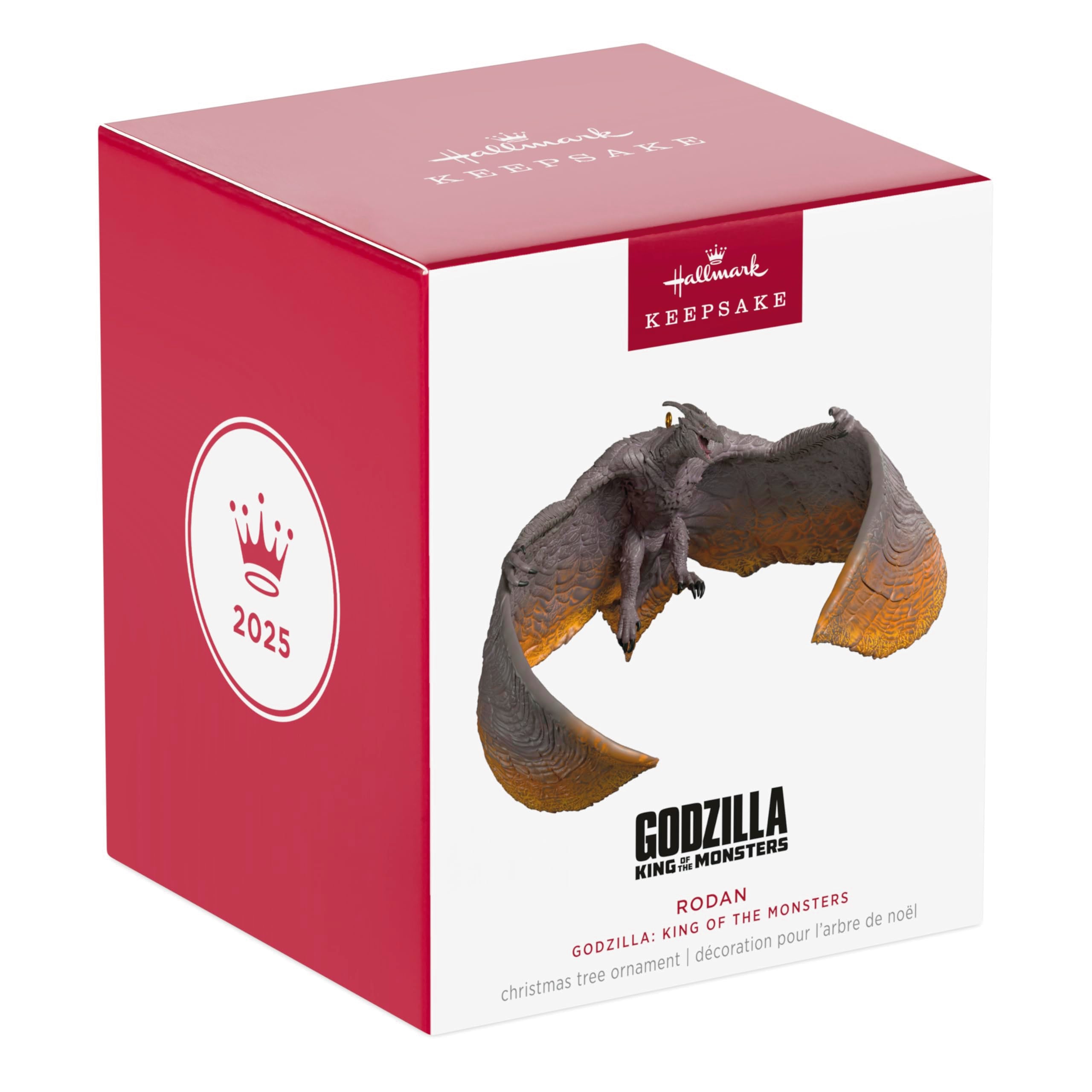 Rodan, Godzilla: King of the Monsters, 2025 Hallmark Keepsake Christmas Ornament