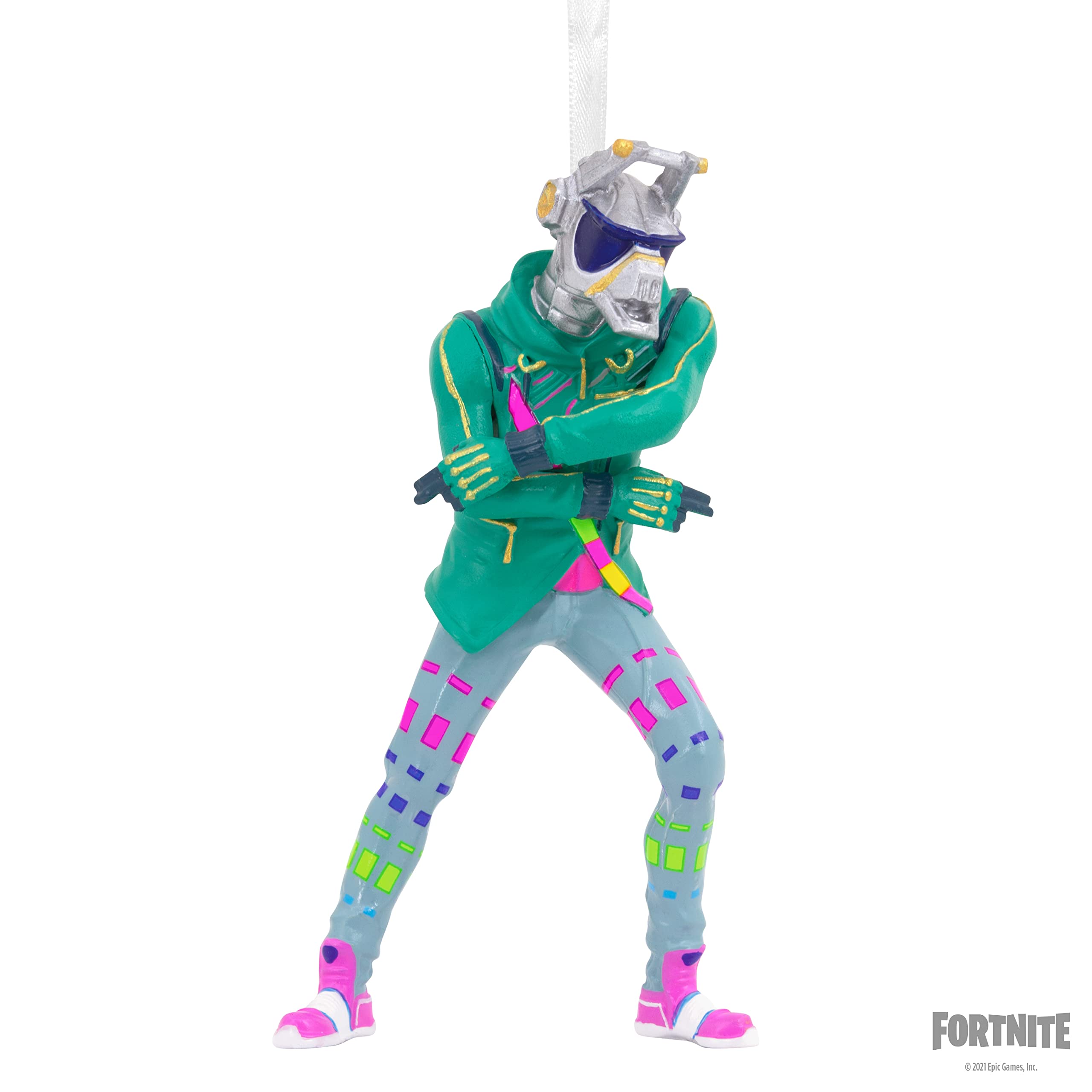 Hallmark Fortnite "DJ YONDER" Resin Christmas Ornament