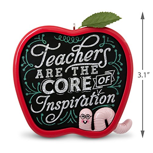 Hallmark Keepsake Christmas Ornament 2018 Year Dated, Thank You, Teacher Appreciation Graduation