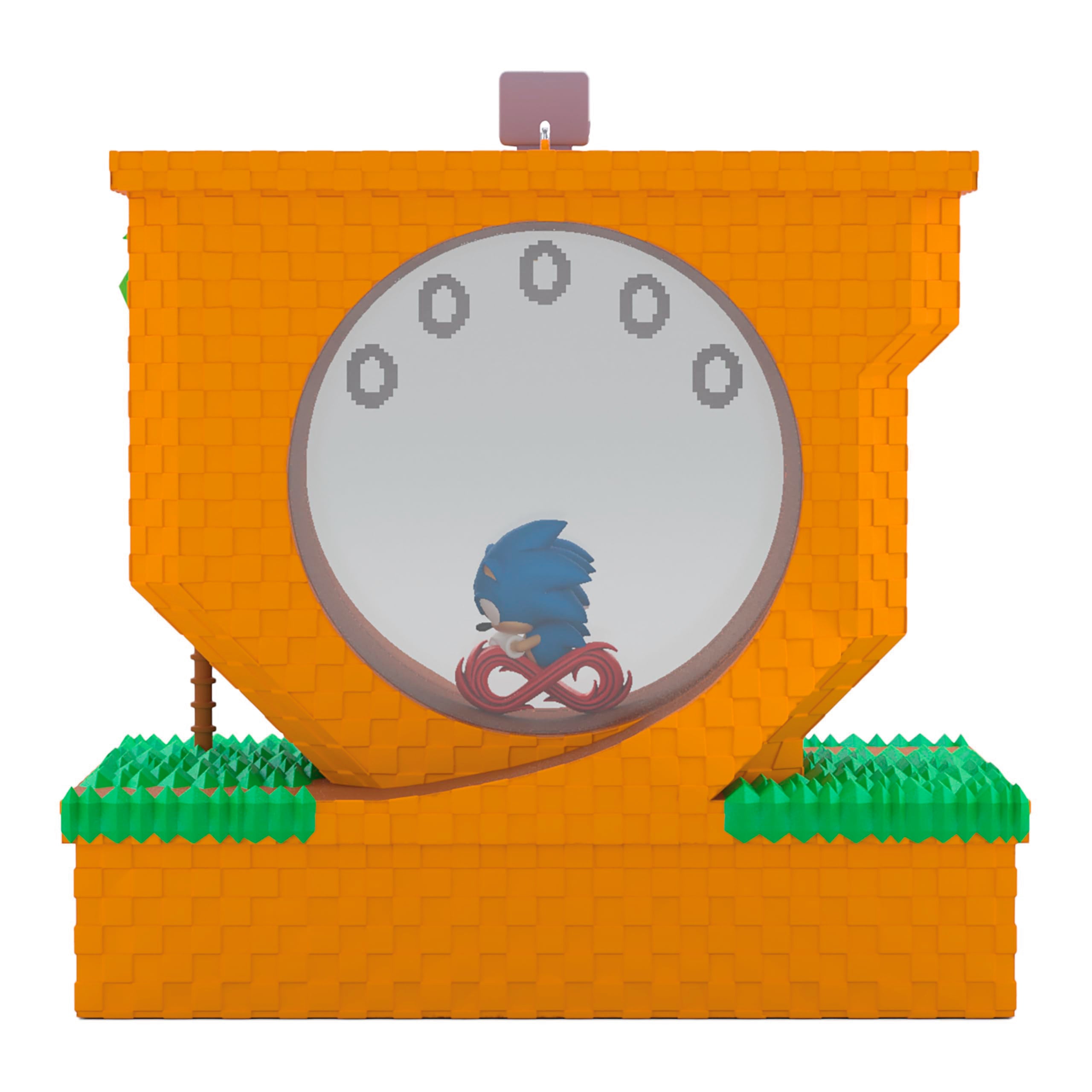 Hallmark Keepsake Christmas Ornament 2024, Sonic the Hedgehog Sonic Collecting Rings With Light, Sound and Motion, Gifts for Gamers